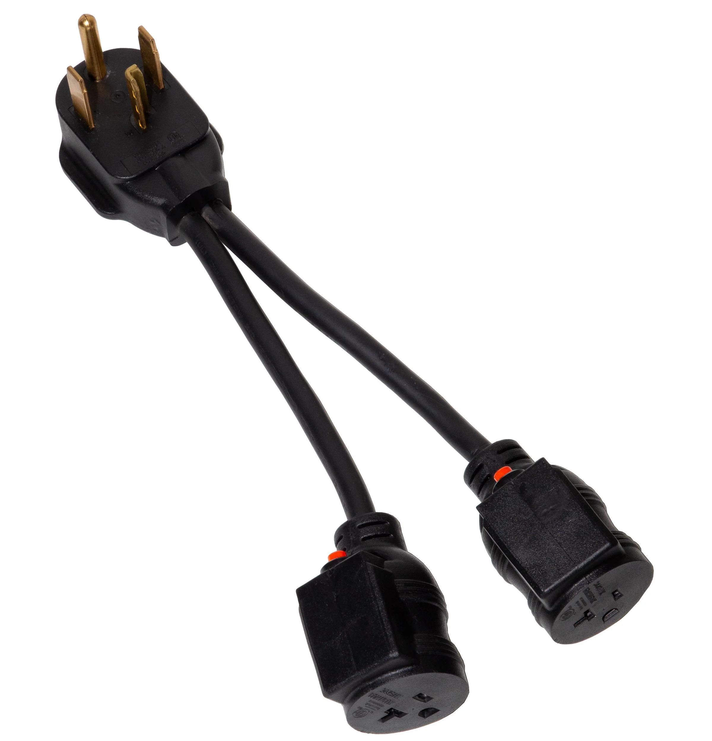 Ge Appliances GFAPC120V 4-Prong 240V to 120V Ultrafast Combo Plug Adapter