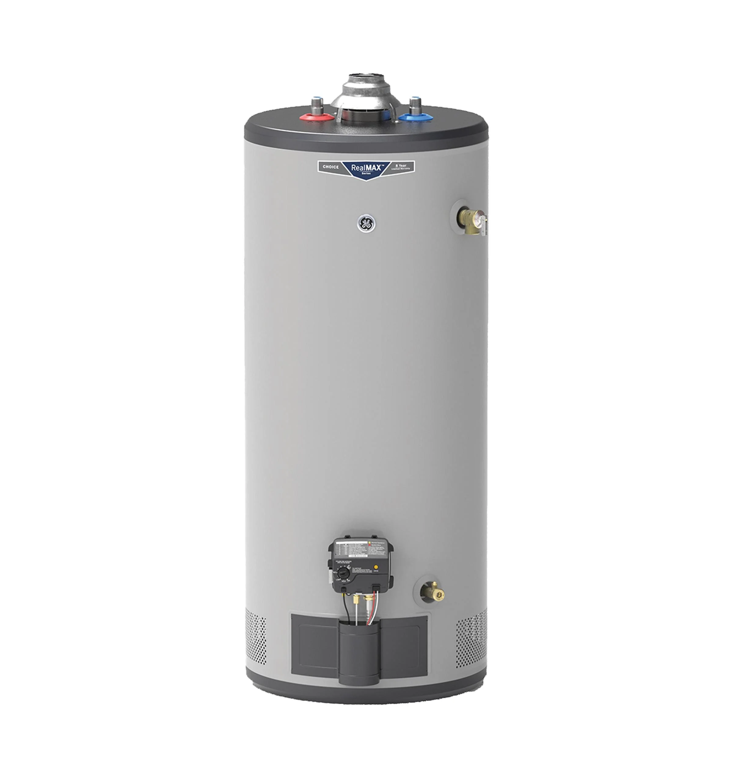 GG30S08BXR GE RealMAX Choice 30-Gallon Short Natural Gas Atmospheric Water Heater