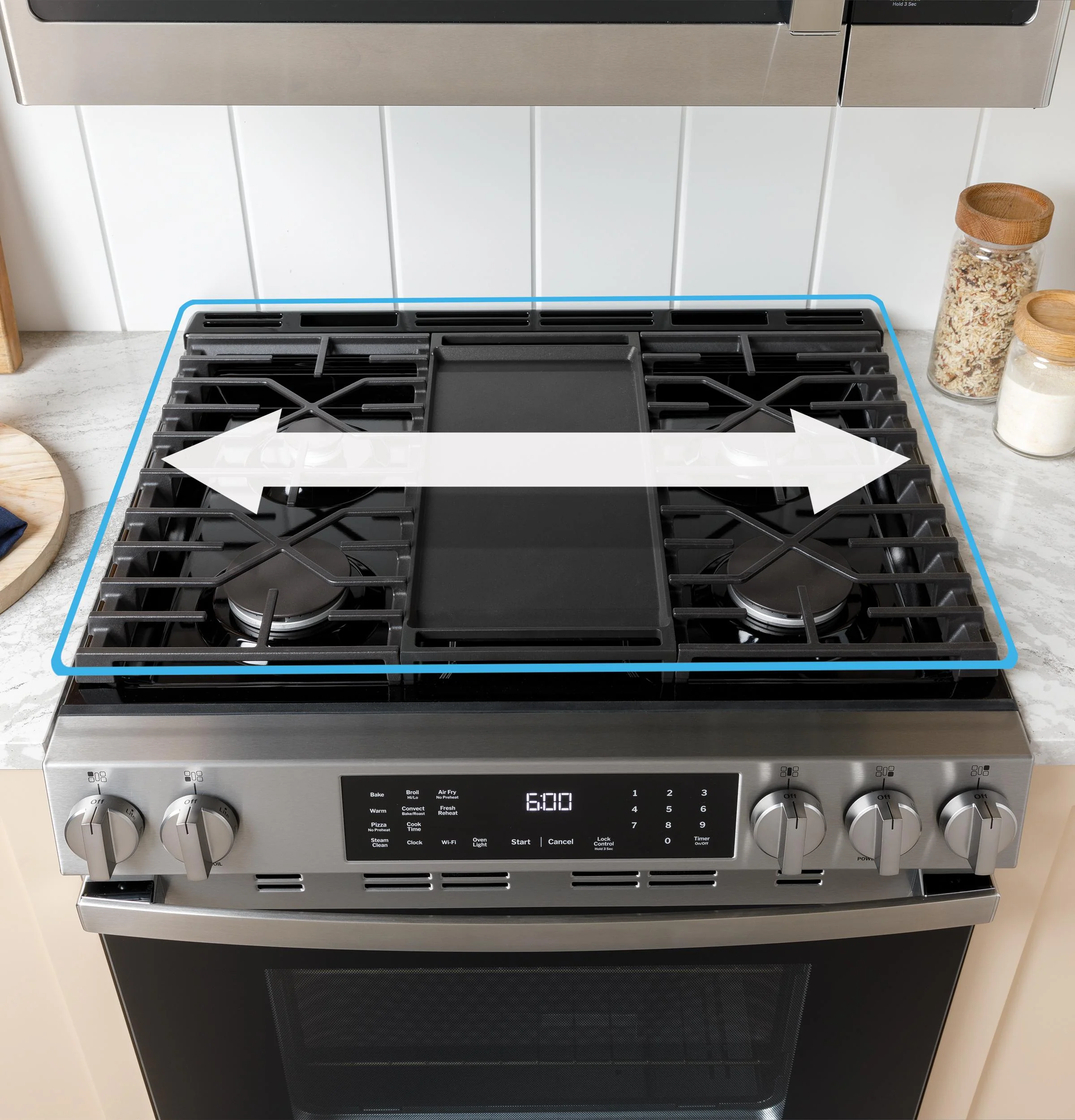 GGF500PVBB GE® 30" Free-Standing Gas Range with Crisp Mode - Image 12