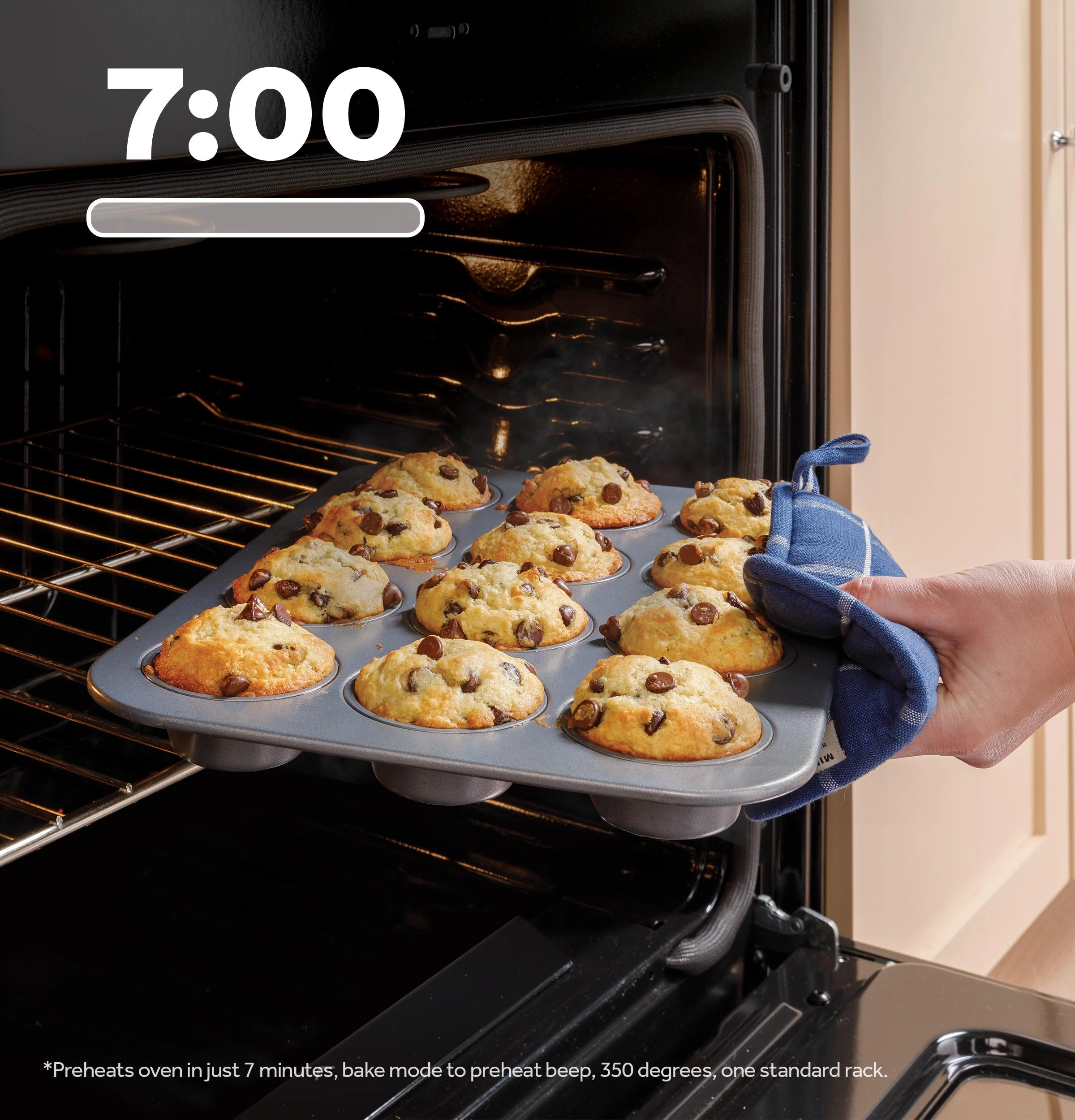 GGF500PVES GE® 30" Free-Standing Gas Range with Crisp Mode - Image 8