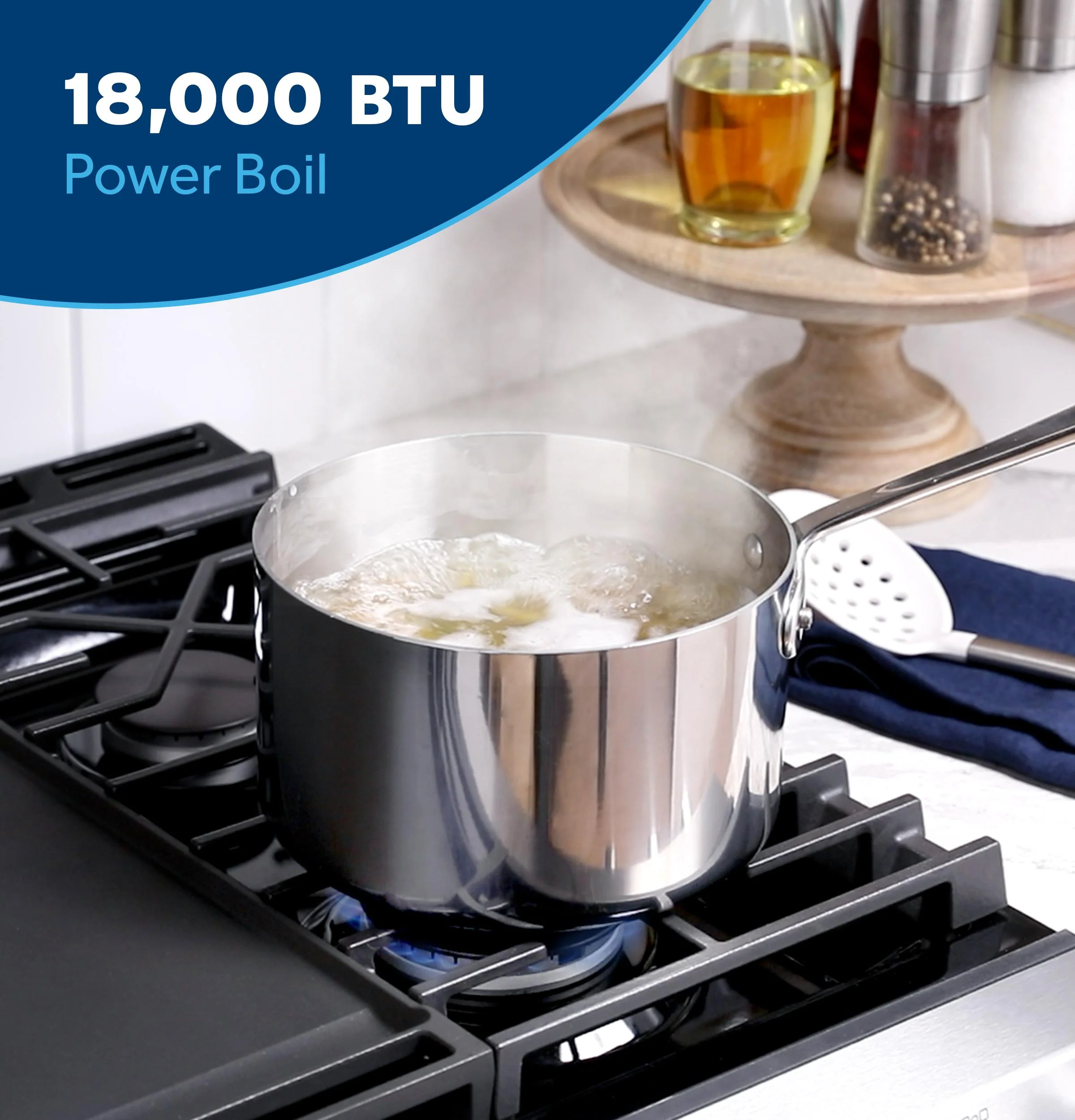 GGS600AVFS GE® 30" Slide-In Front-Control Convection Gas Range with No Preheat Air Fry and EasyWash™ Oven Tray - Image 19