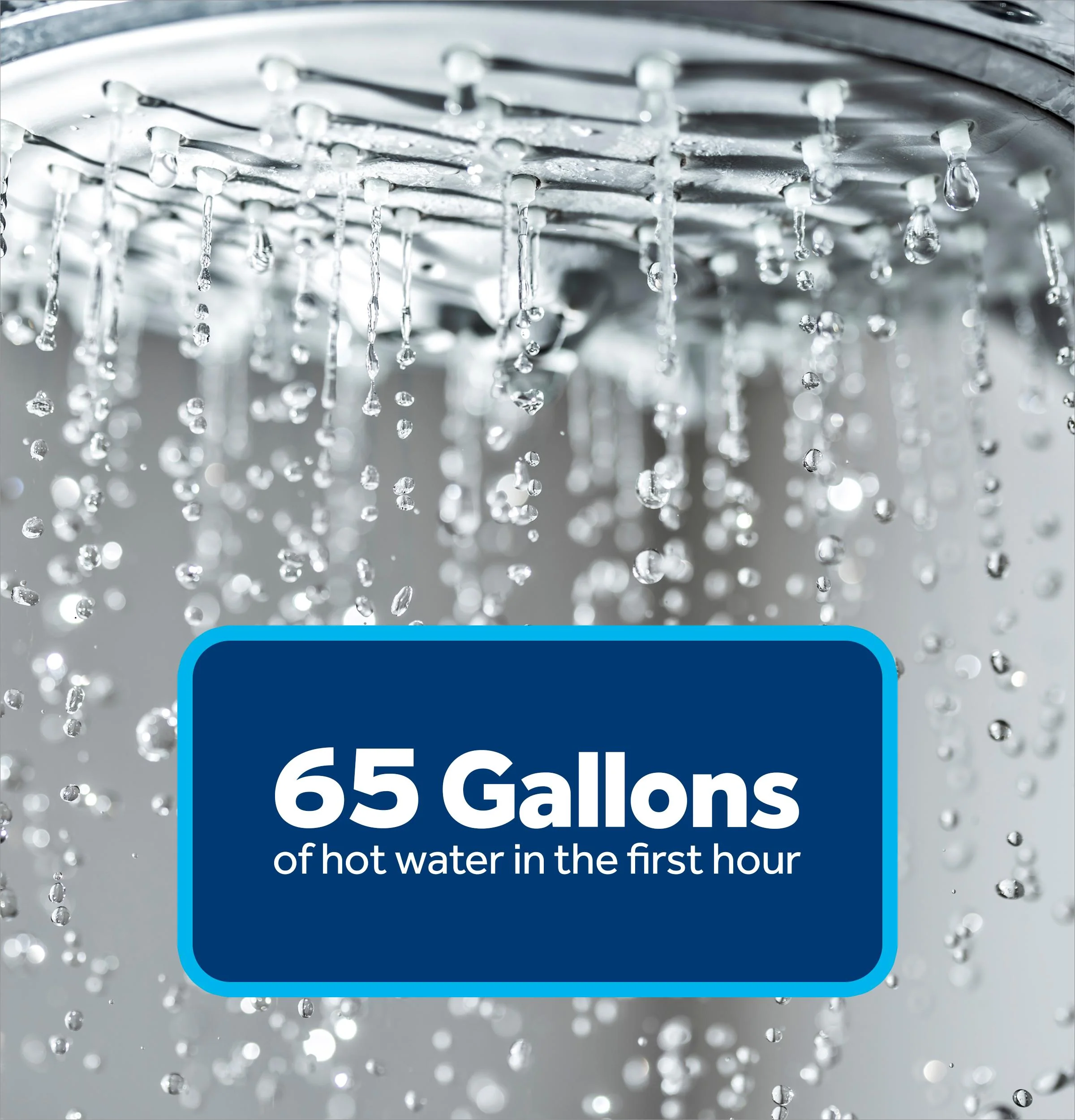 GP50T08AYV GE RealMAX Choice 50-Gallon Tall Liquid Propane Power Vent Water Heater - Image 5
