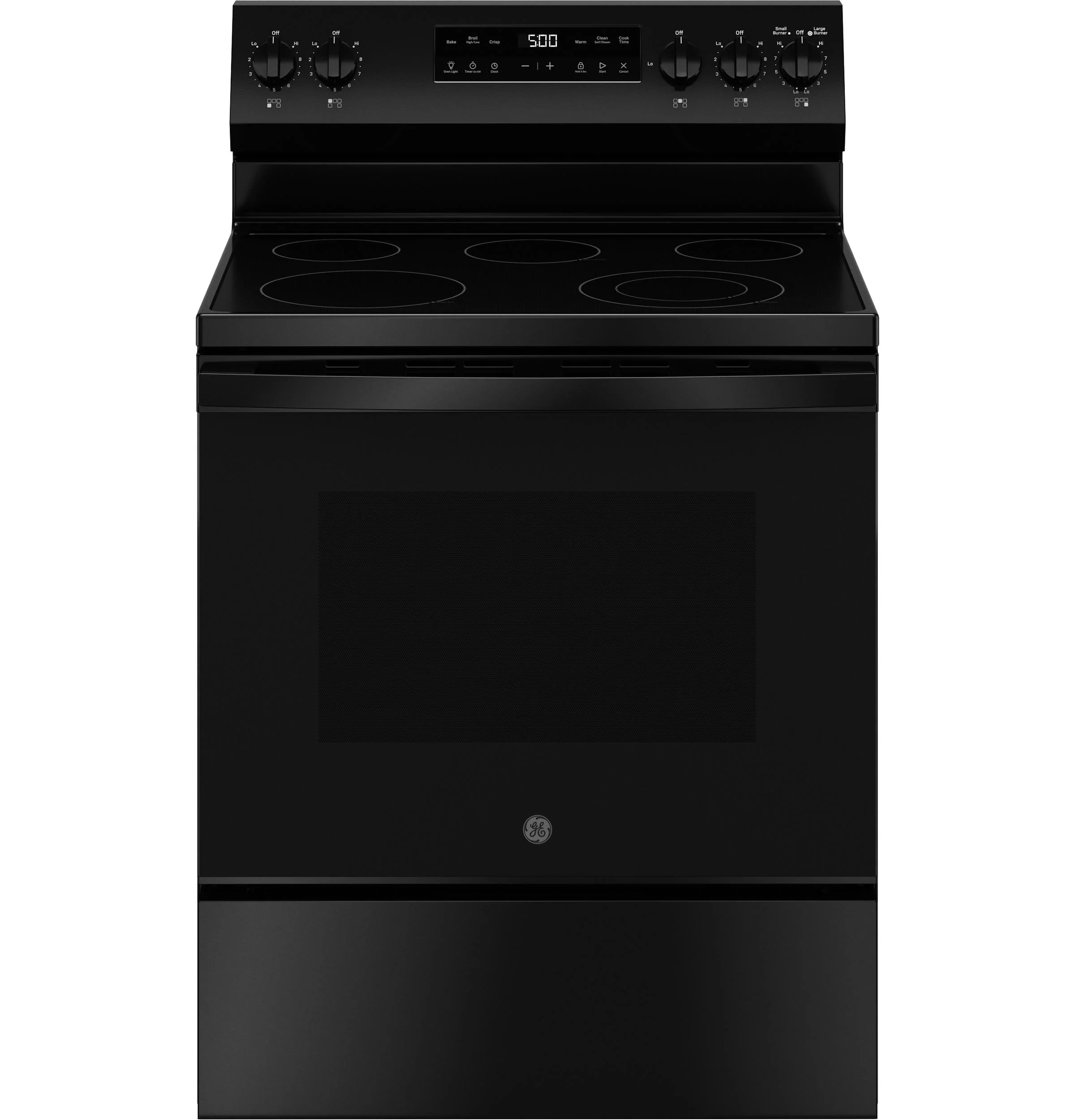 GRF500PVBB GE® ENERGY STAR® 30" Free-Standing Electric Range with Crisp Mode
