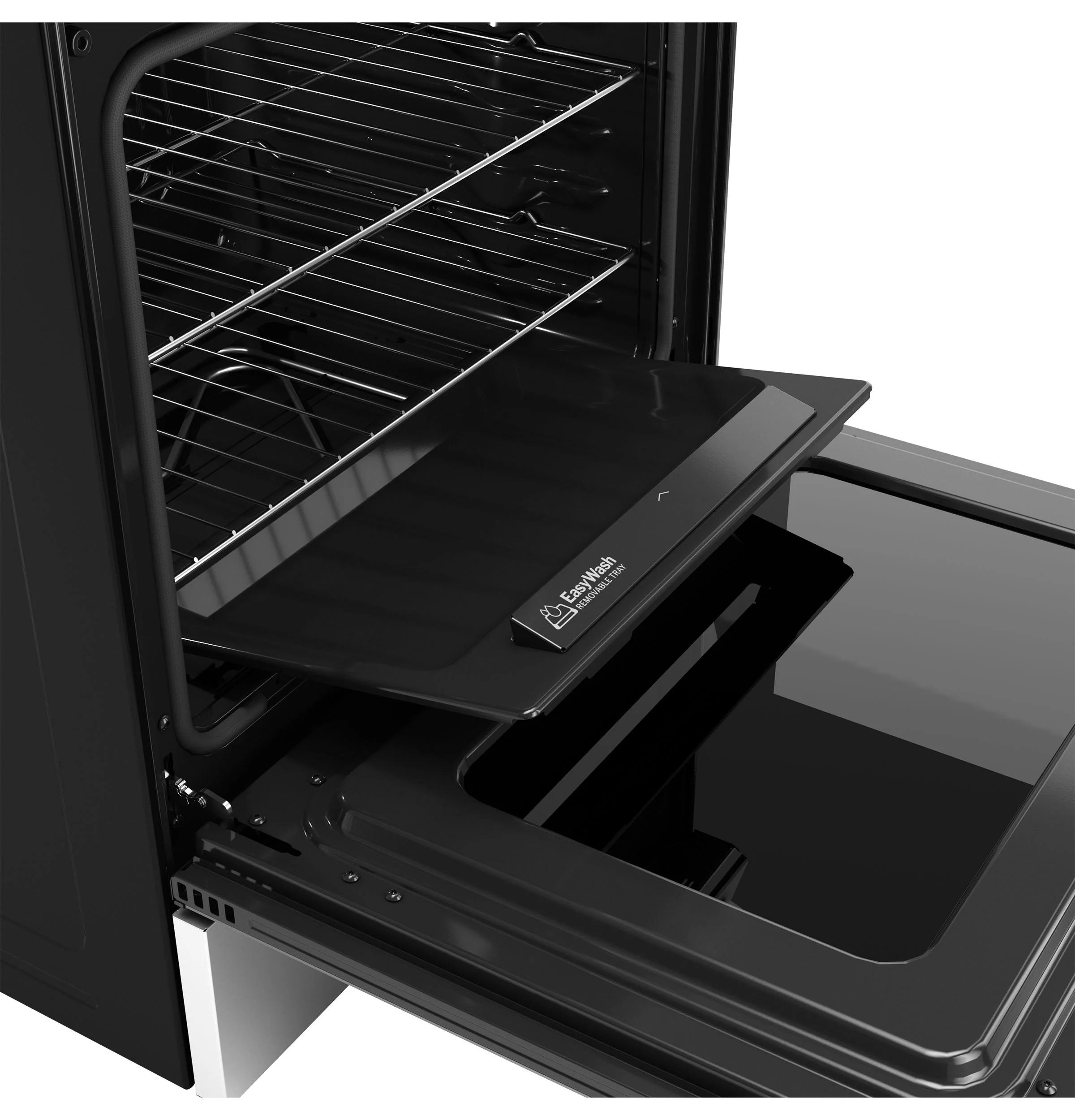 GRS600AVFS GE® ENERGY STAR® 30" Slide-In Electric Convection Range with No Preheat Air Fry and EasyWash™ Oven Tray - Image 7