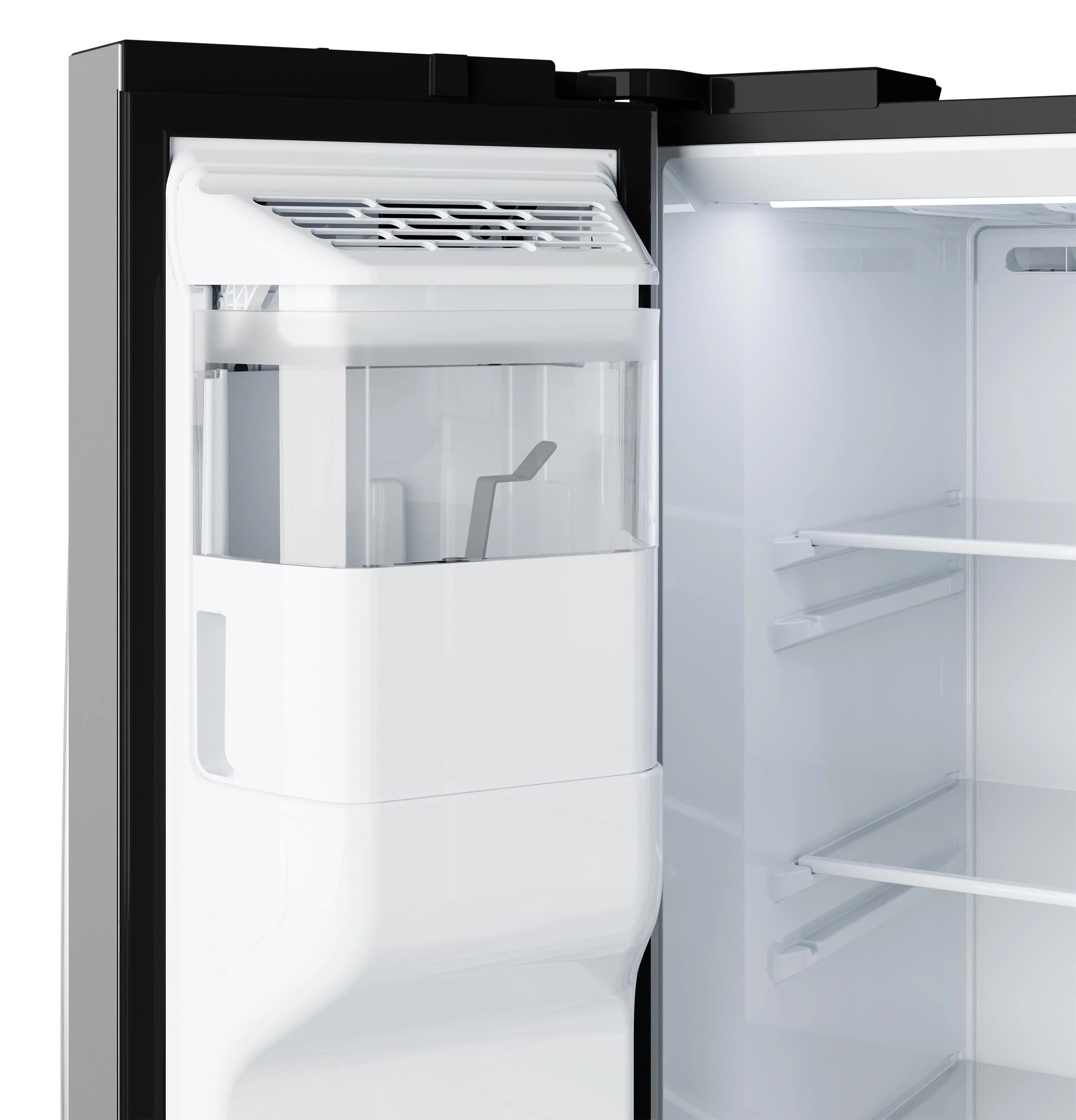 GSS28NYYFS GE® 27.9 Cu. Ft. Side-By-Side Refrigerator with Extra Tall Dispenser and In-Door Icemaker - Image 11
