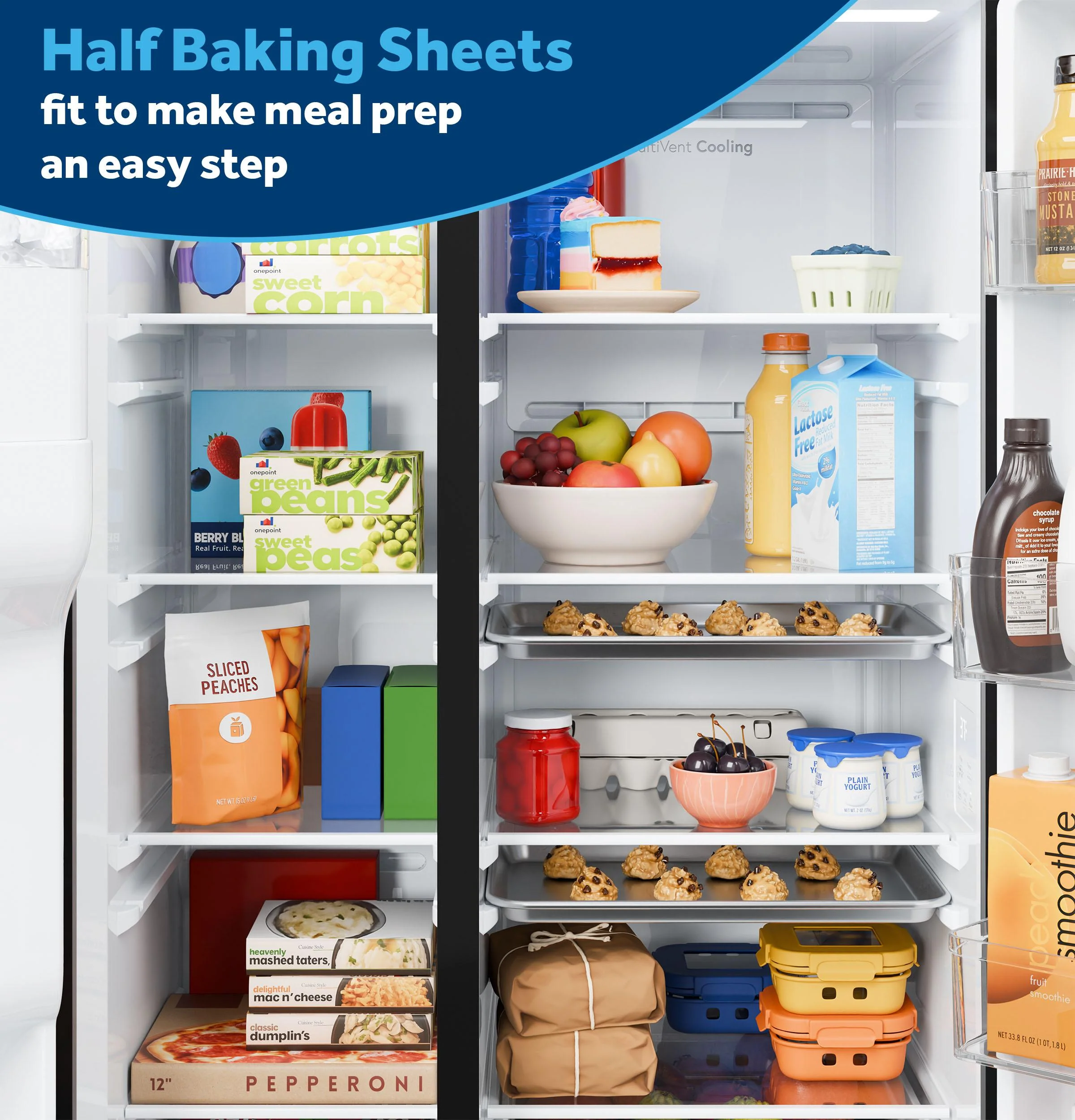 GSS28NYYFS GE® 27.9 Cu. Ft. Side-By-Side Refrigerator with Extra Tall Dispenser and In-Door Icemaker - Image 18