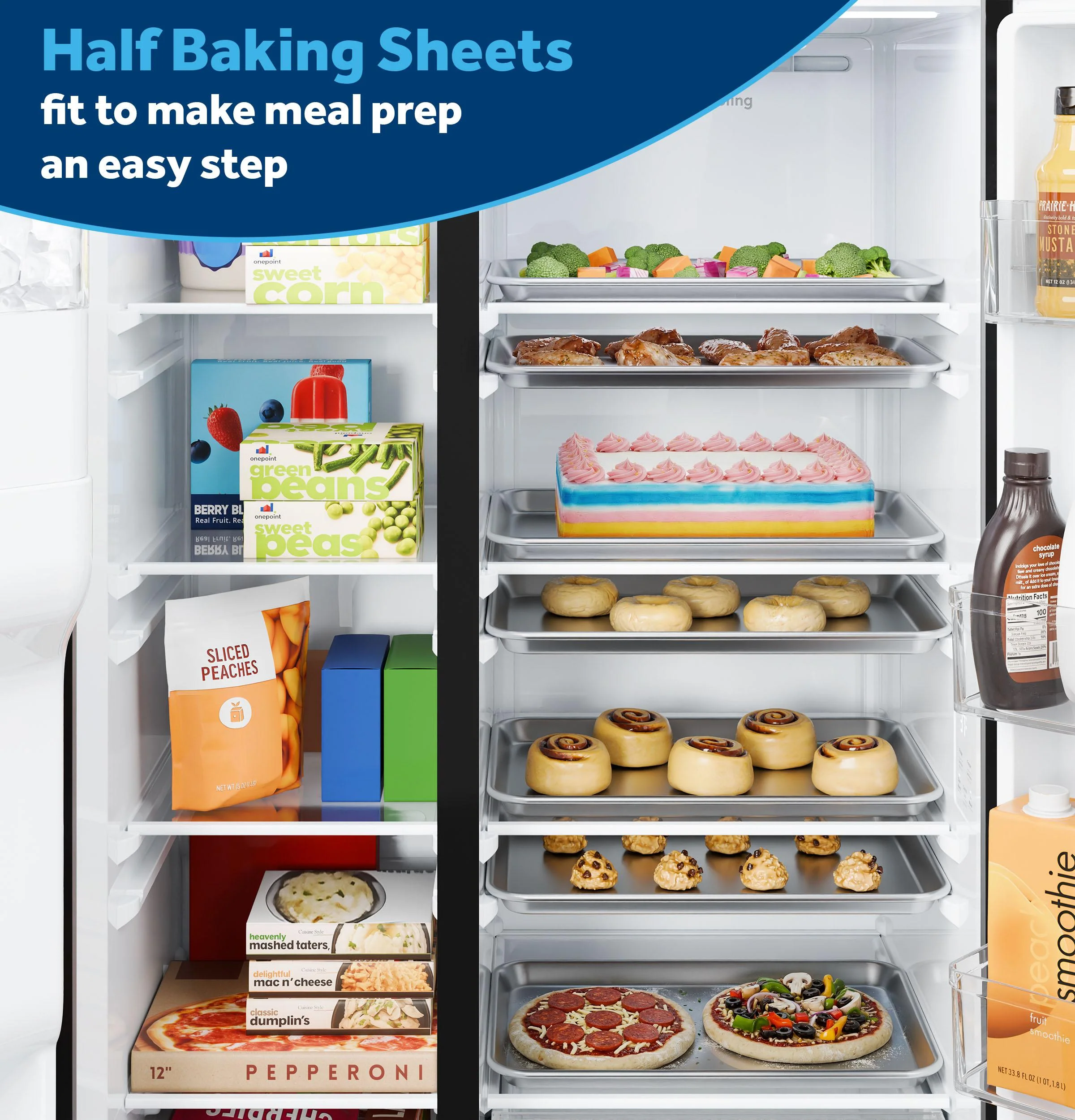 GSS28NYYFS GE® 27.9 Cu. Ft. Side-By-Side Refrigerator with Extra Tall Dispenser and In-Door Icemaker - Image 19