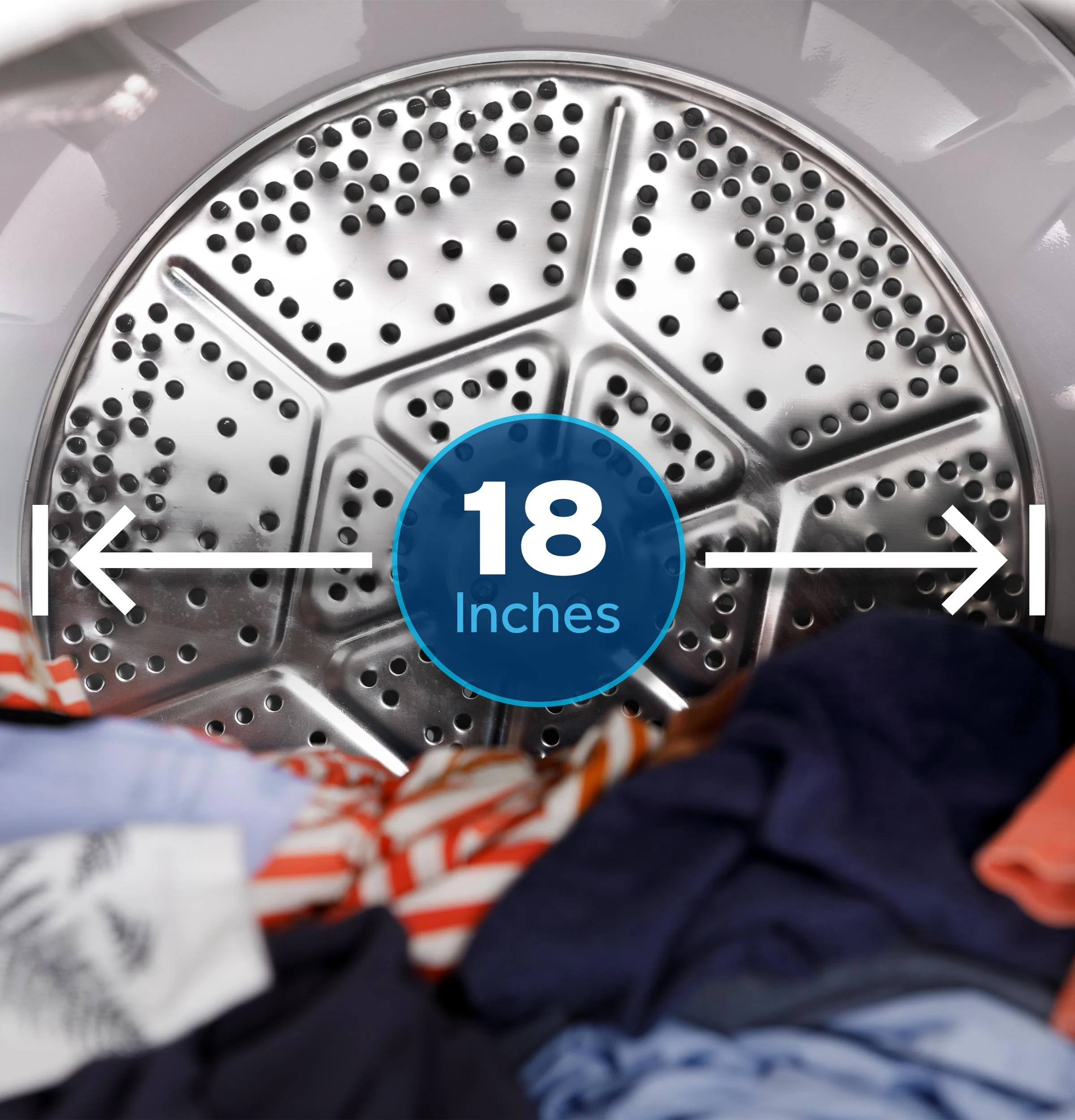 GTD48EASWWB GE® 7.2 cu. ft. Capacity Electric Dryer with Up To 120 ft. Venting and Extended Tumble - Image 14