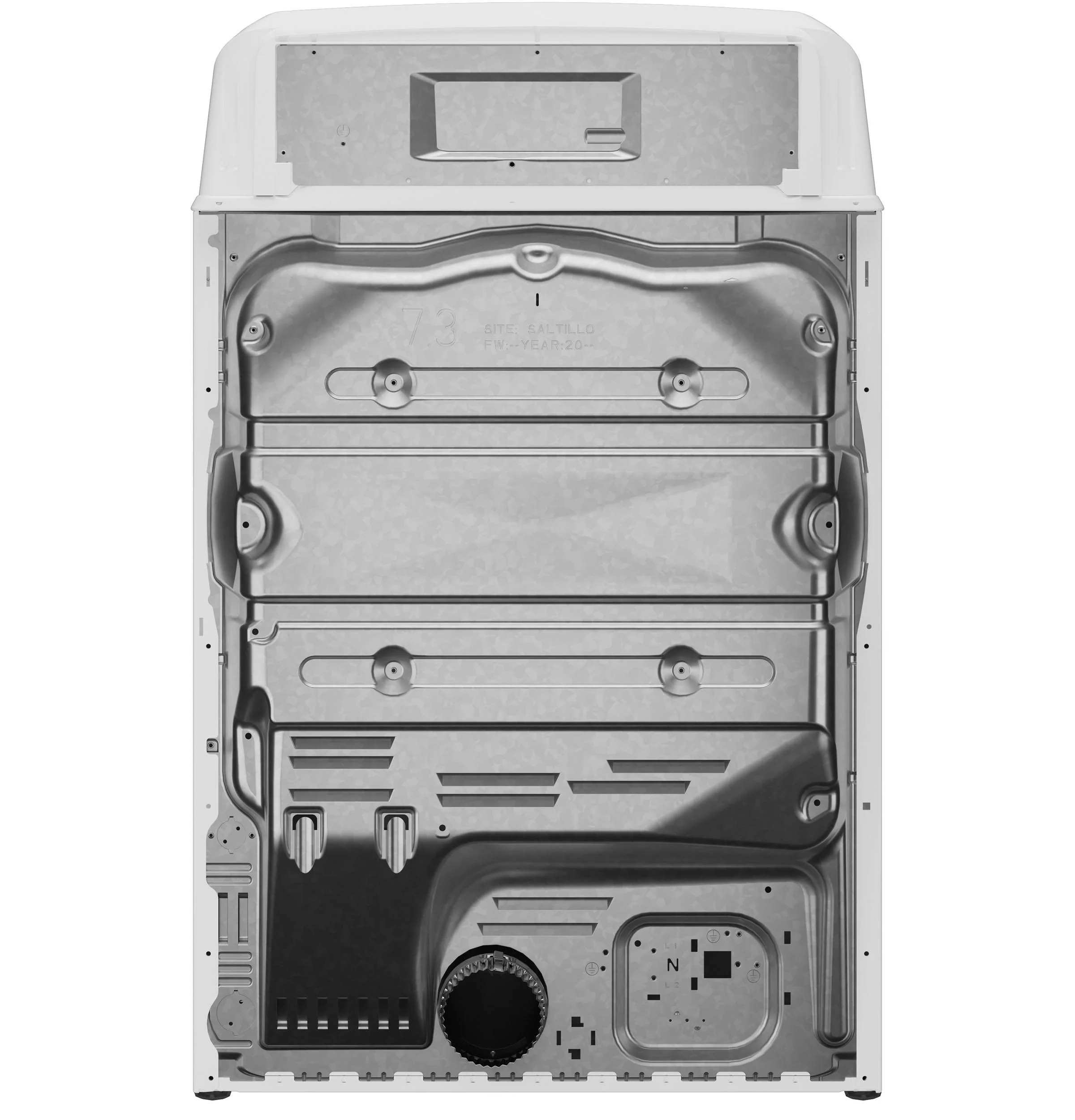 GTD48EASWWB GE® 7.2 cu. ft. Capacity Electric Dryer with Up To 120 ft. Venting and Extended Tumble - Image 5