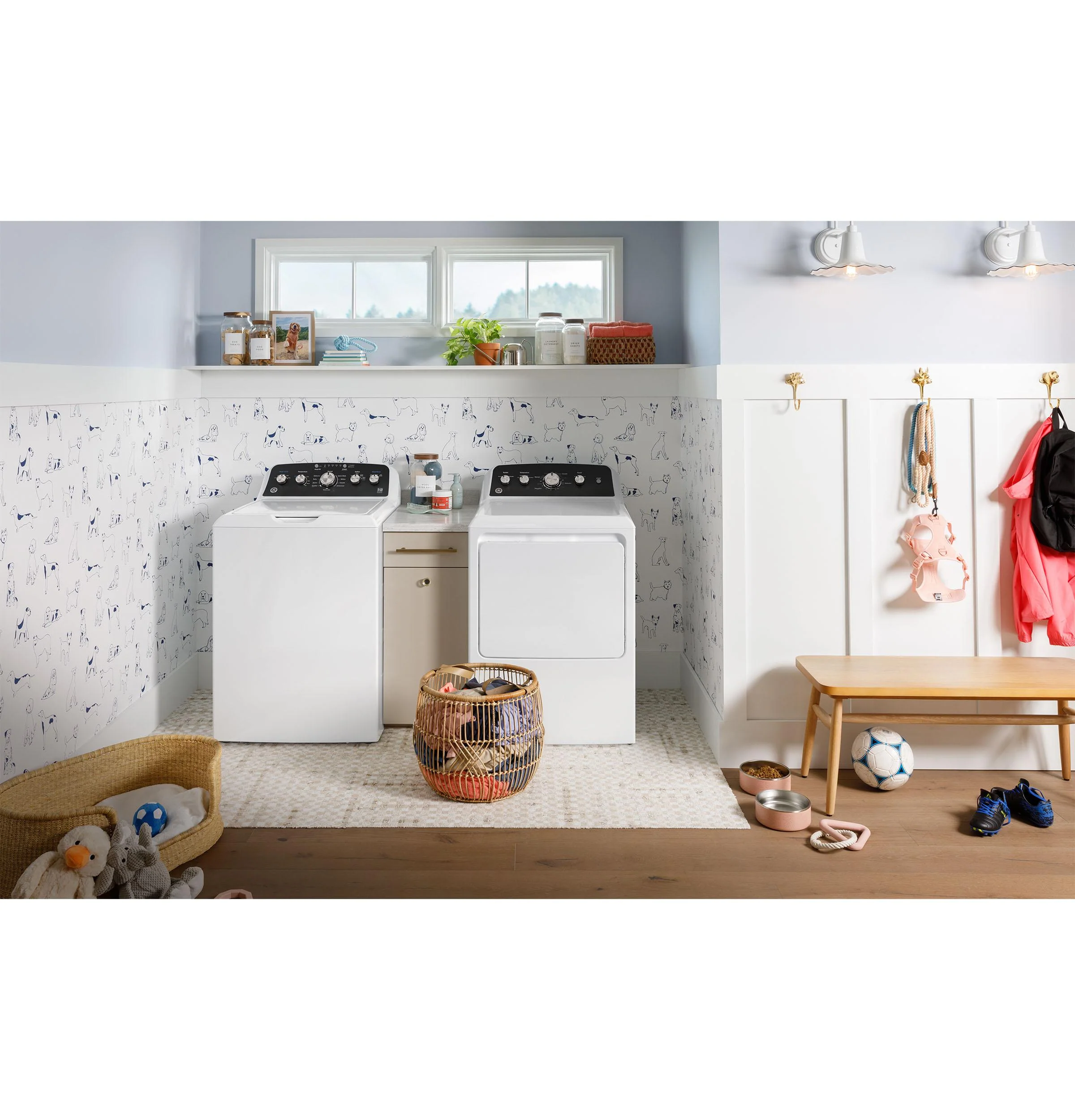 GTW480ASWWB GE® 4.6 cu. ft. Capacity Washer with Stainless Steel Basket,Cold Plus and Wash Boost​ - Image 8