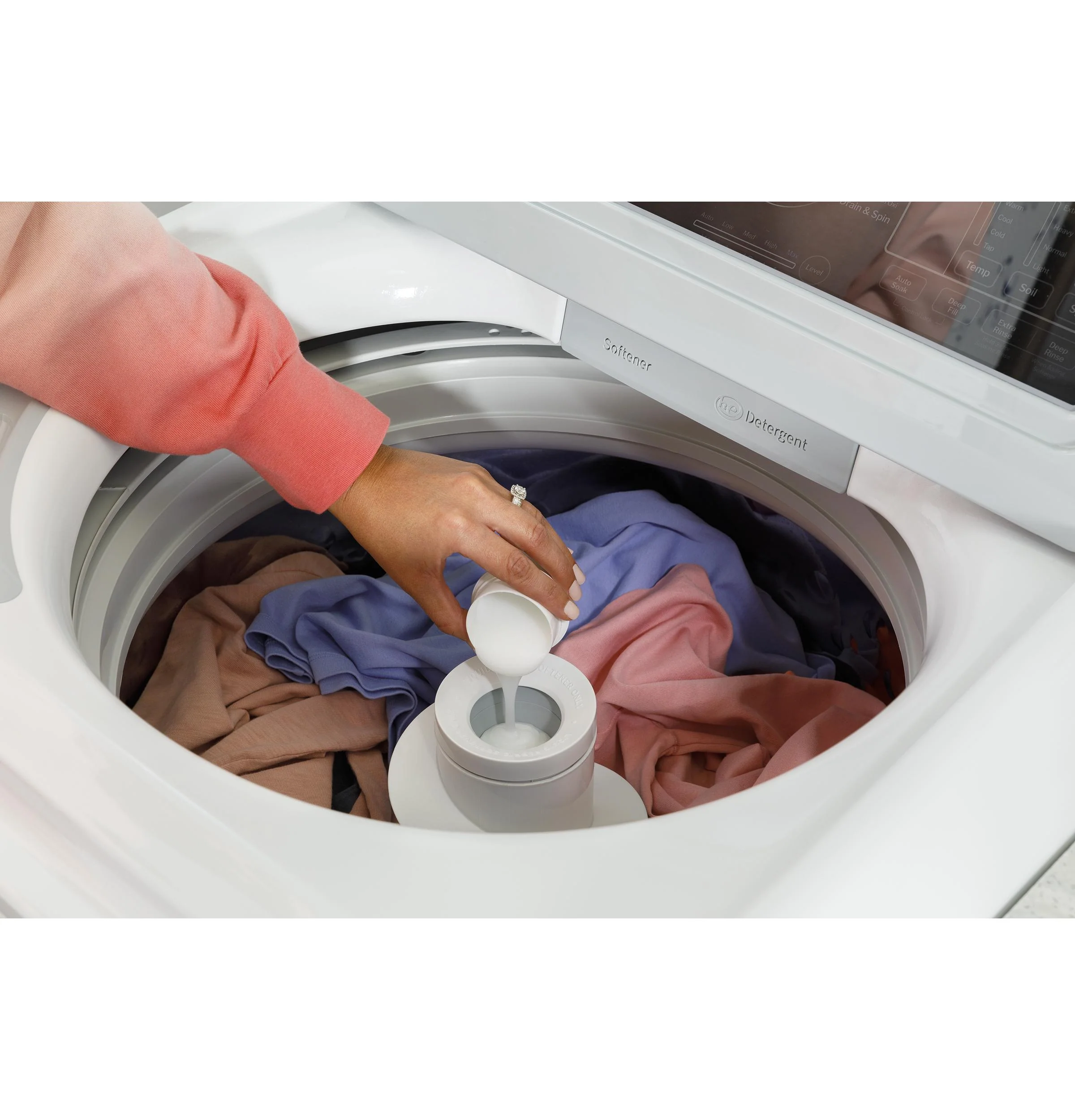 GTW585BPVDG GE® 4.5 cu. ft. Capacity Washer with Water Level Control - Image 18