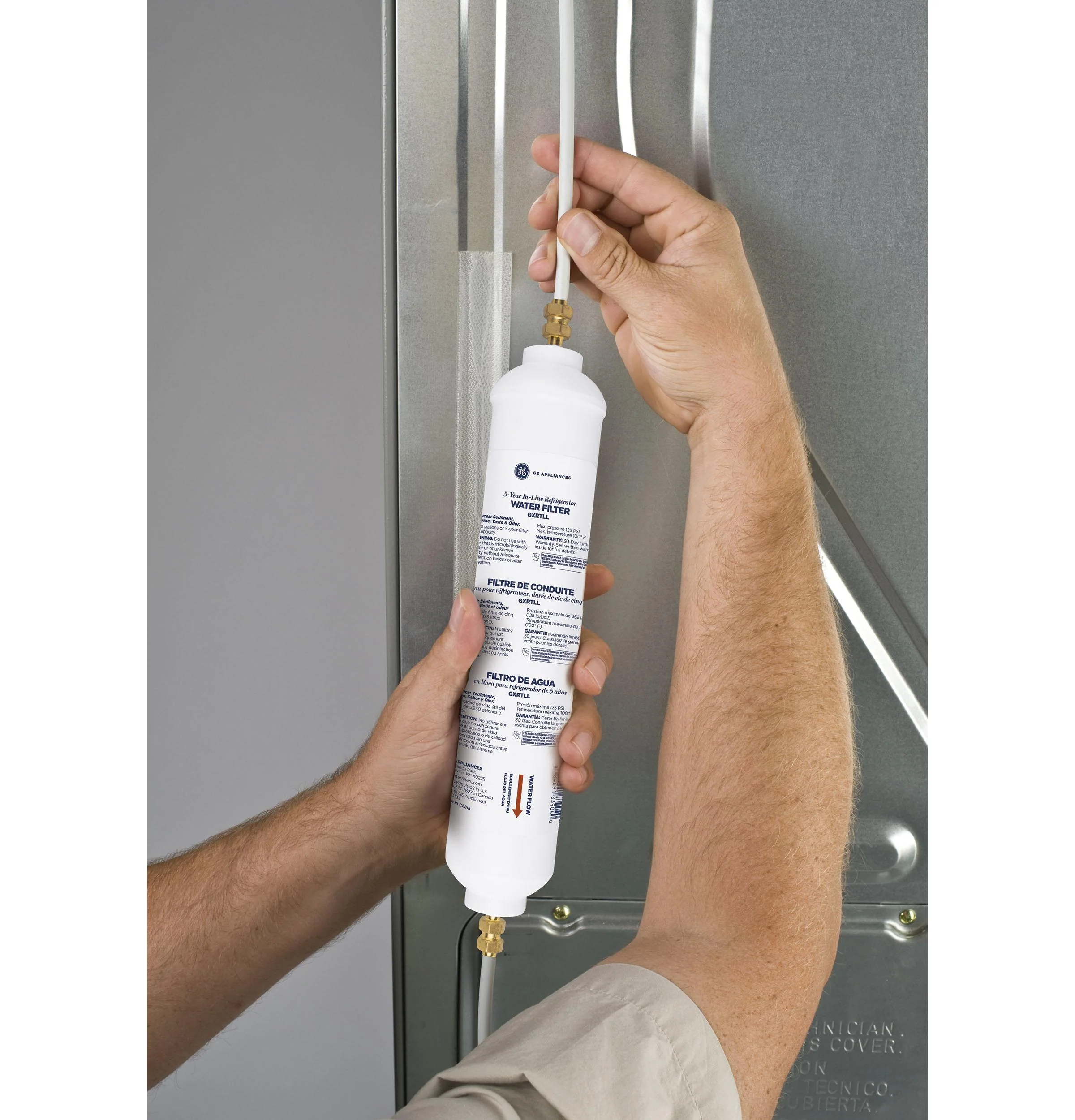 Ge Appliances GXRTLL 5-YEAR IN-LINE WATER FILTRATION SYSTEM FOR REFRIGERATORS OR ICEMAKERS - Image 2