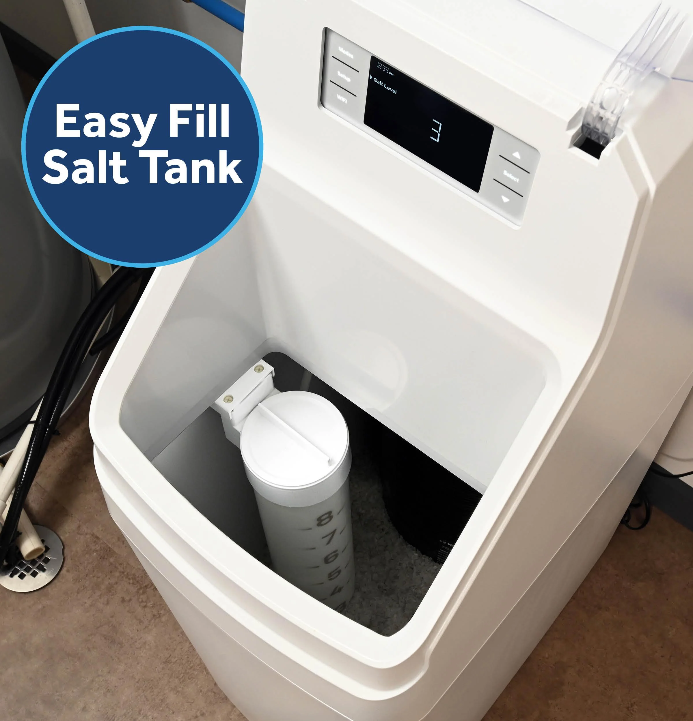 GXSH35W GE® Smart Water Softener 35,000 Grain Capacity - Image 13