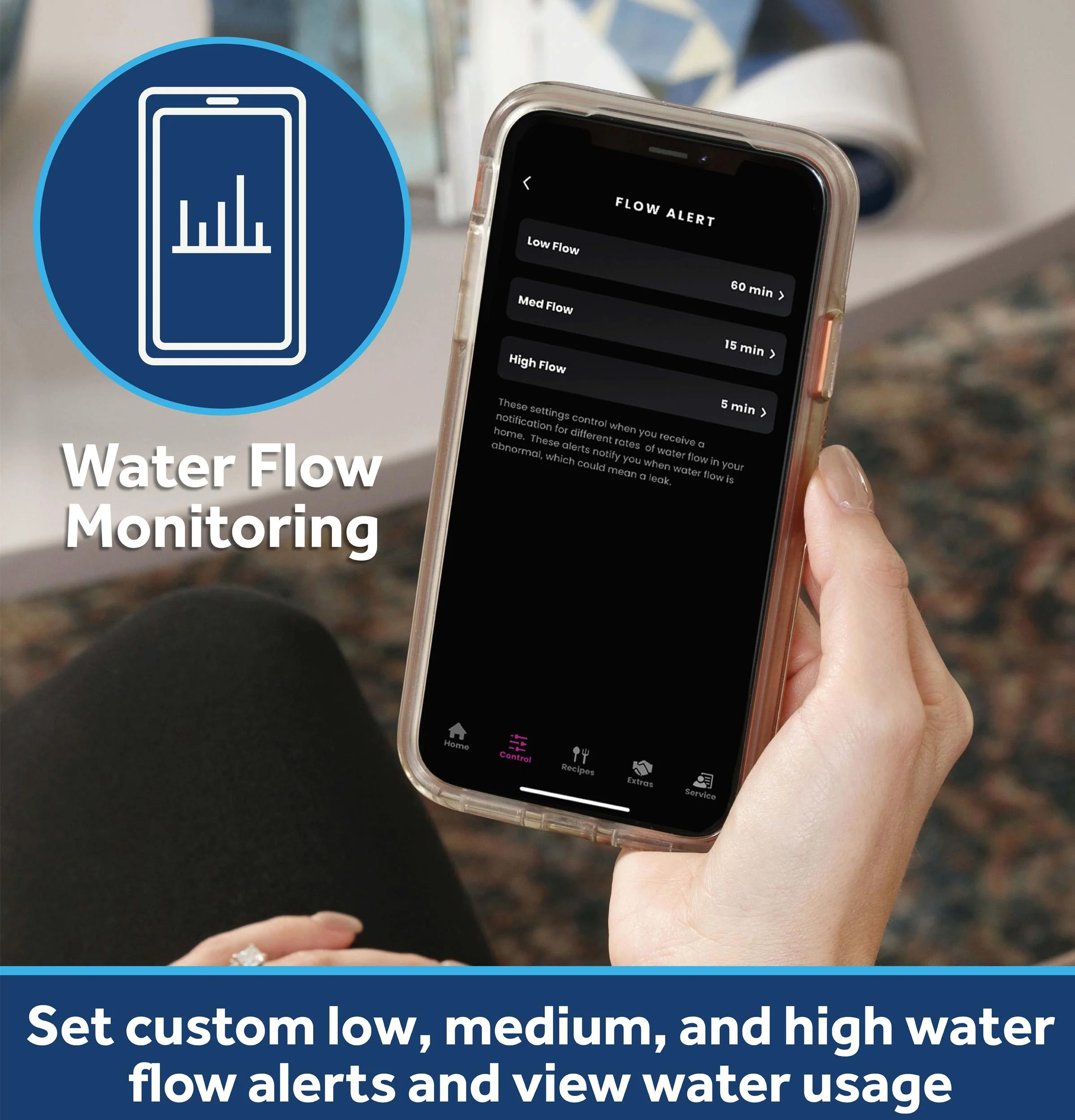 GXSH35W GE® Smart Water Softener 35,000 Grain Capacity - Image 5