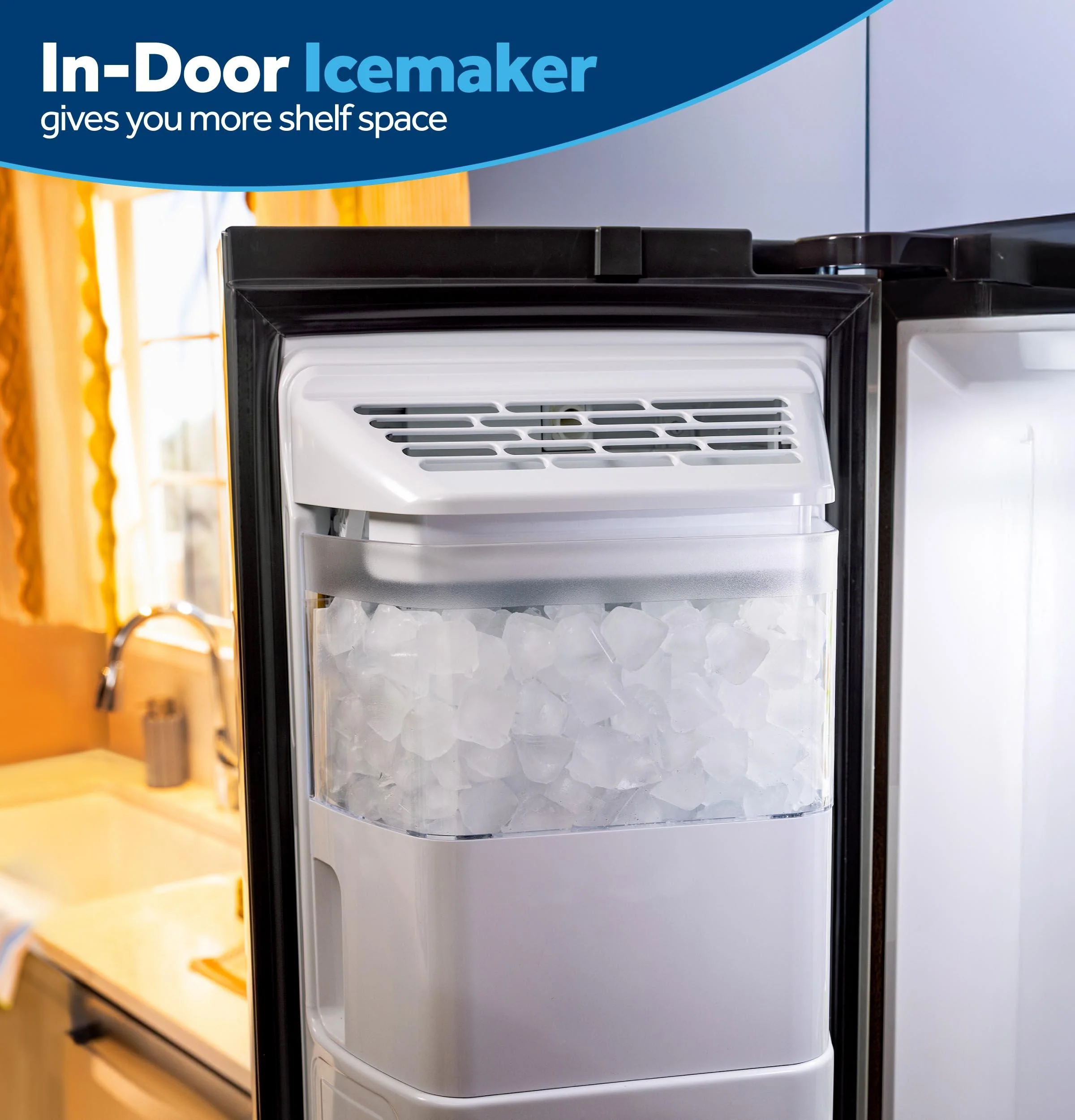 GZE24NYYFS GE® ENERGY STAR® 23.6 Cu. Ft. Counter-Depth Side-By-Side Refrigerator with Extra Tall Dispenser and In-Door Icemaker - Image 13