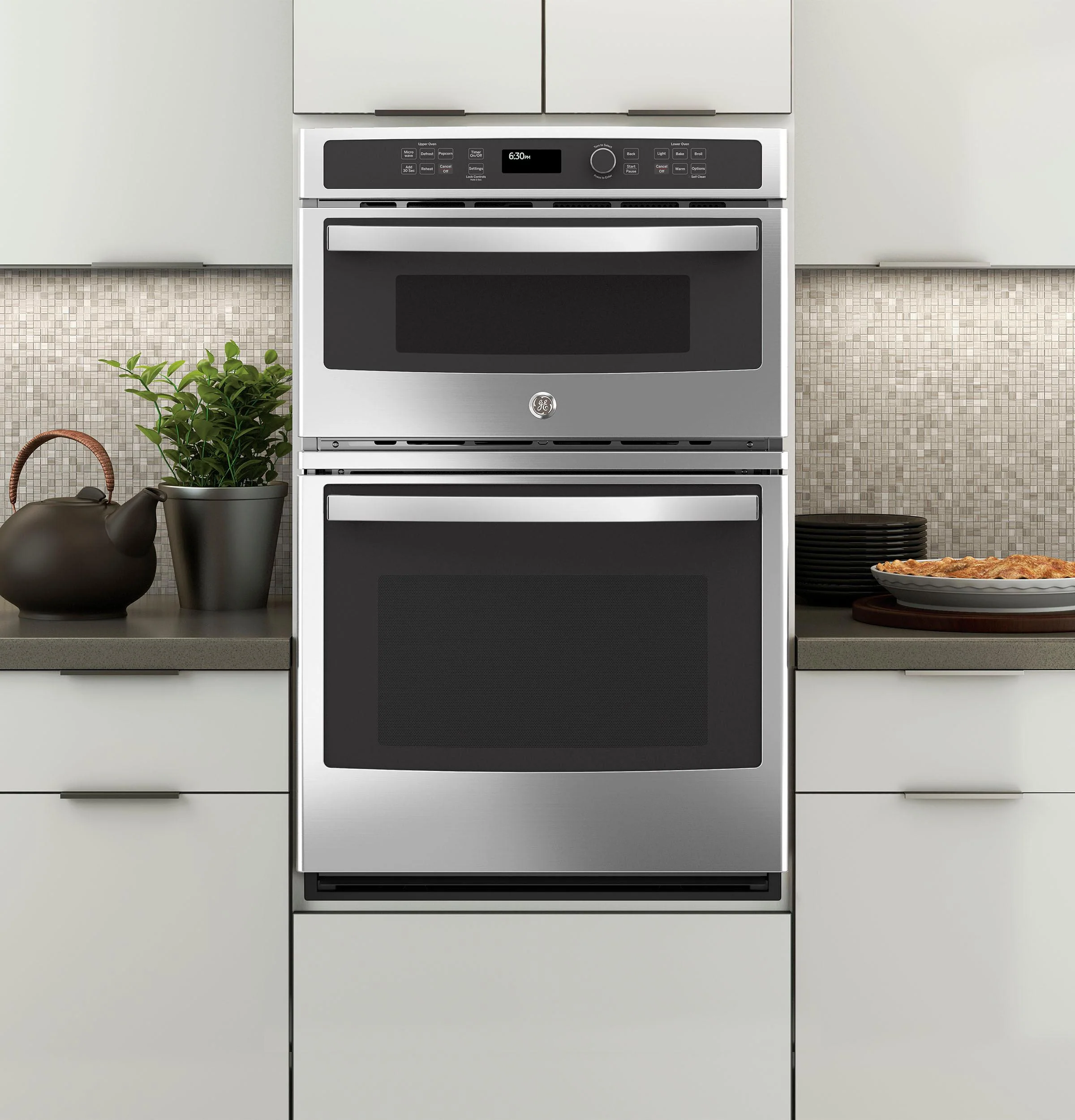 JK3800SHSS GE® 27" Built-In Combination Microwave/Thermal Wall Oven - Image 12