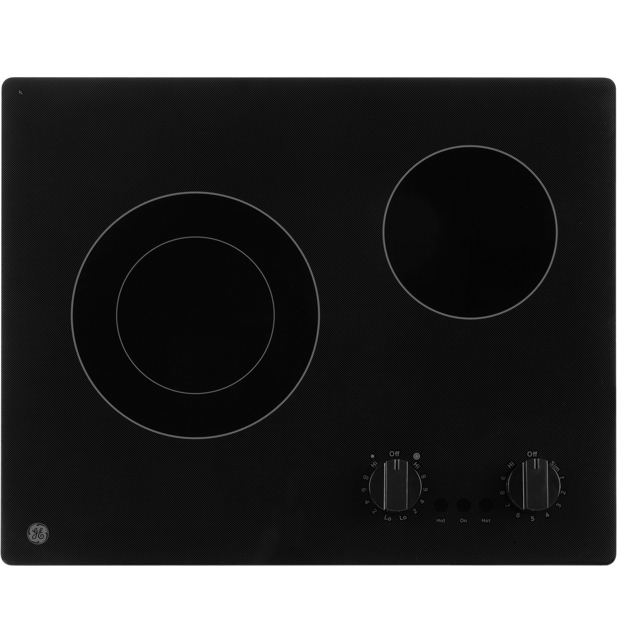 JP3021DPBB GE® 21" Electric Radiant Cooktop
