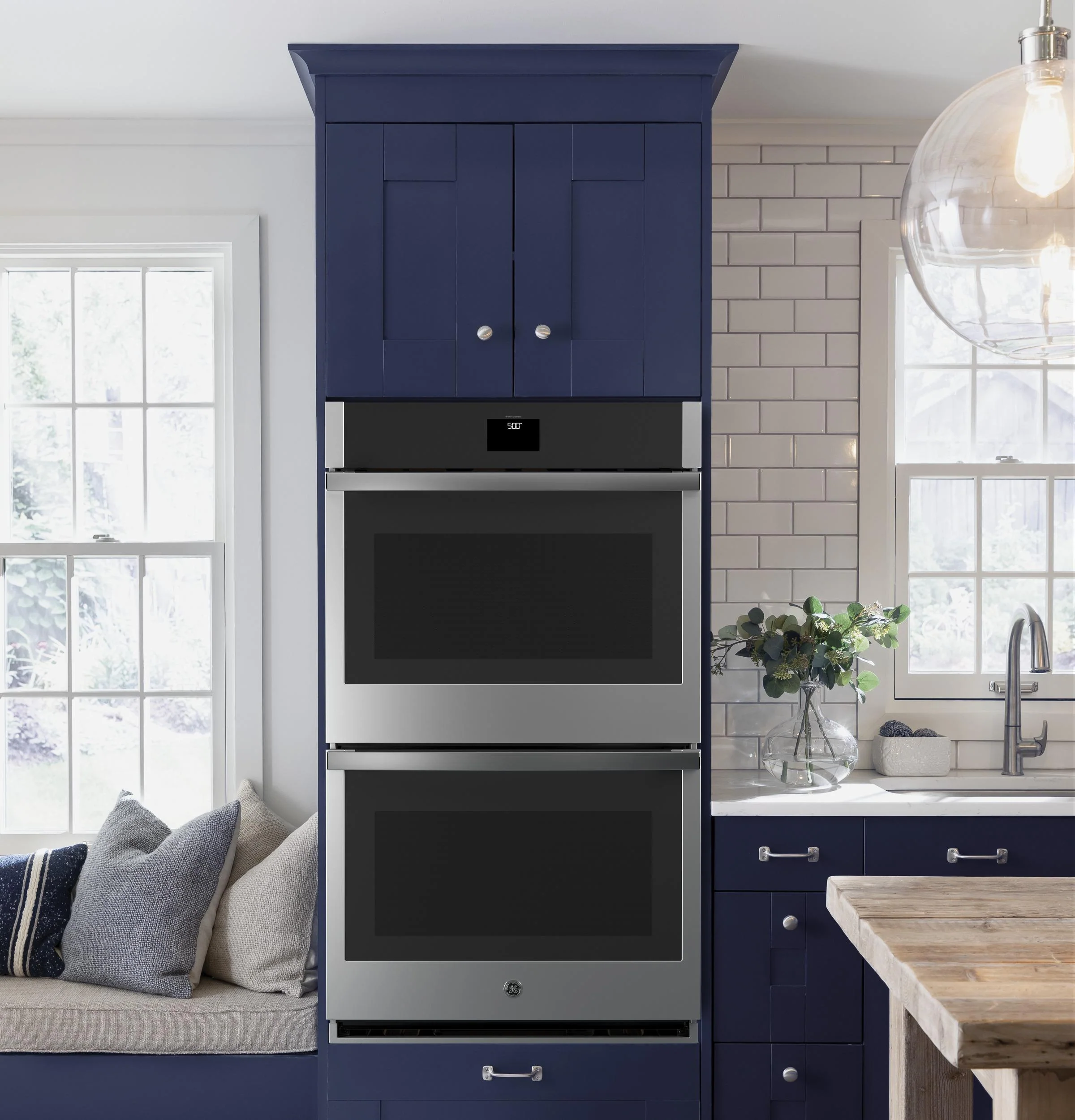 GE® 30" Smart Built-In Self-Clean Convection Double Wall Oven with Never Scrub Racks - Image 20