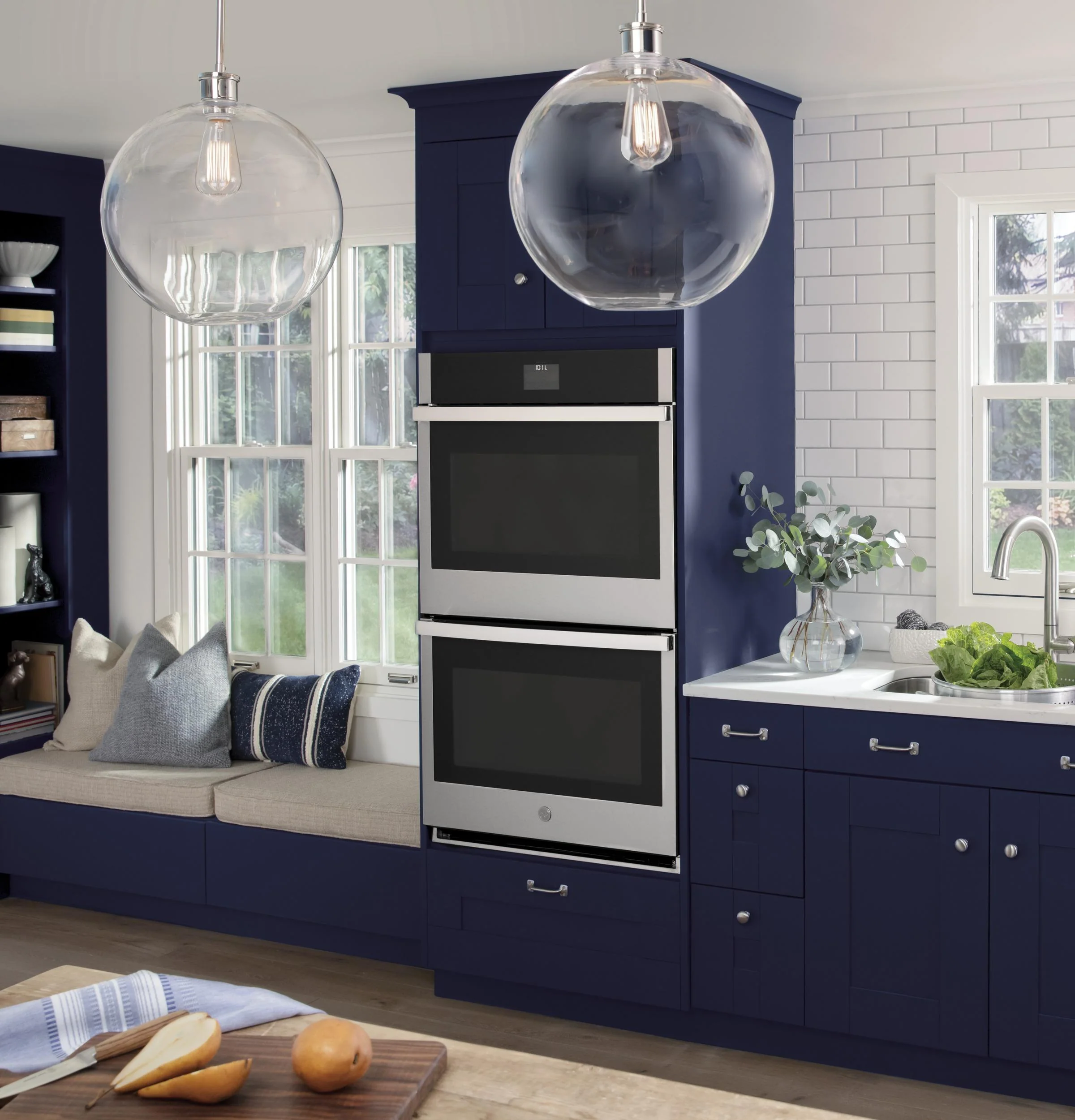GE® 30" Smart Built-In Self-Clean Convection Double Wall Oven with Never Scrub Racks - Image 22