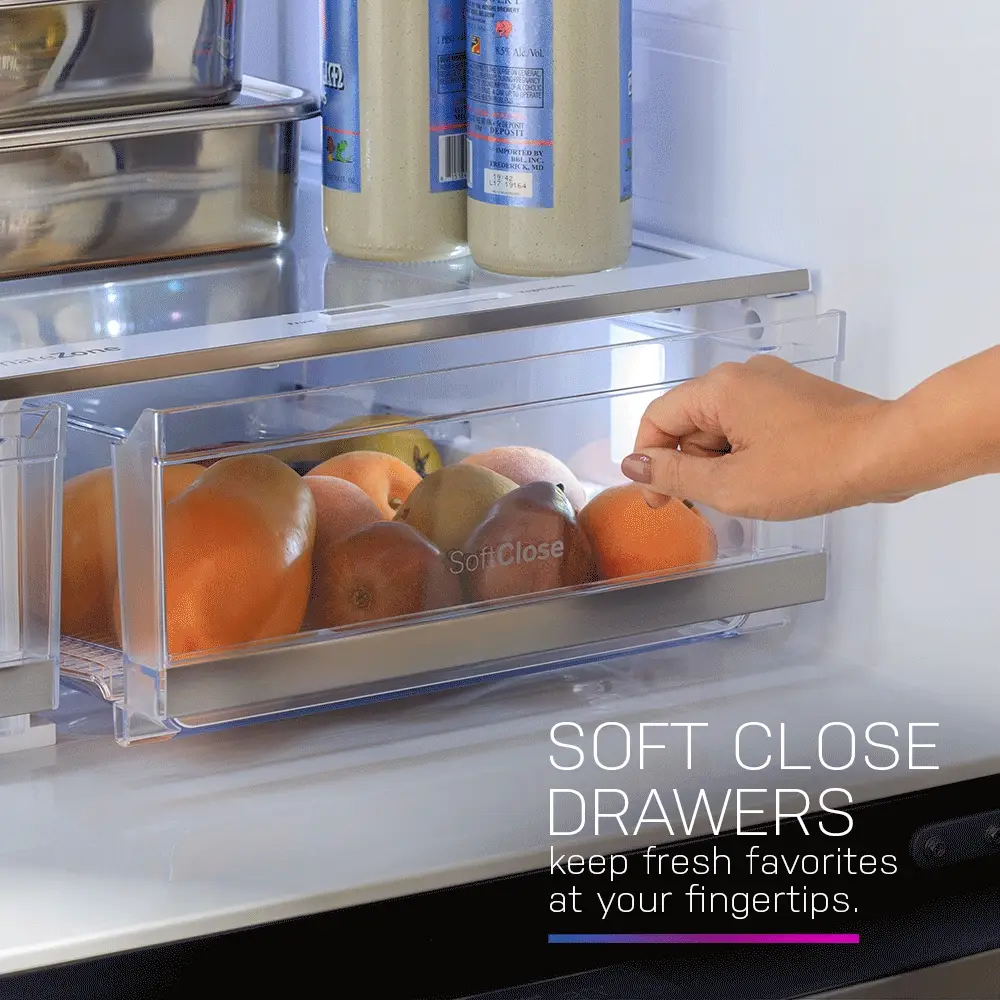 PAD28BYTFS GE Profile™ ENERGY STAR® 28.4 Cu. Ft. Quad-Door Refrigerator with Dual-Dispense AutoFill Pitcher and Door in Door - Image 23