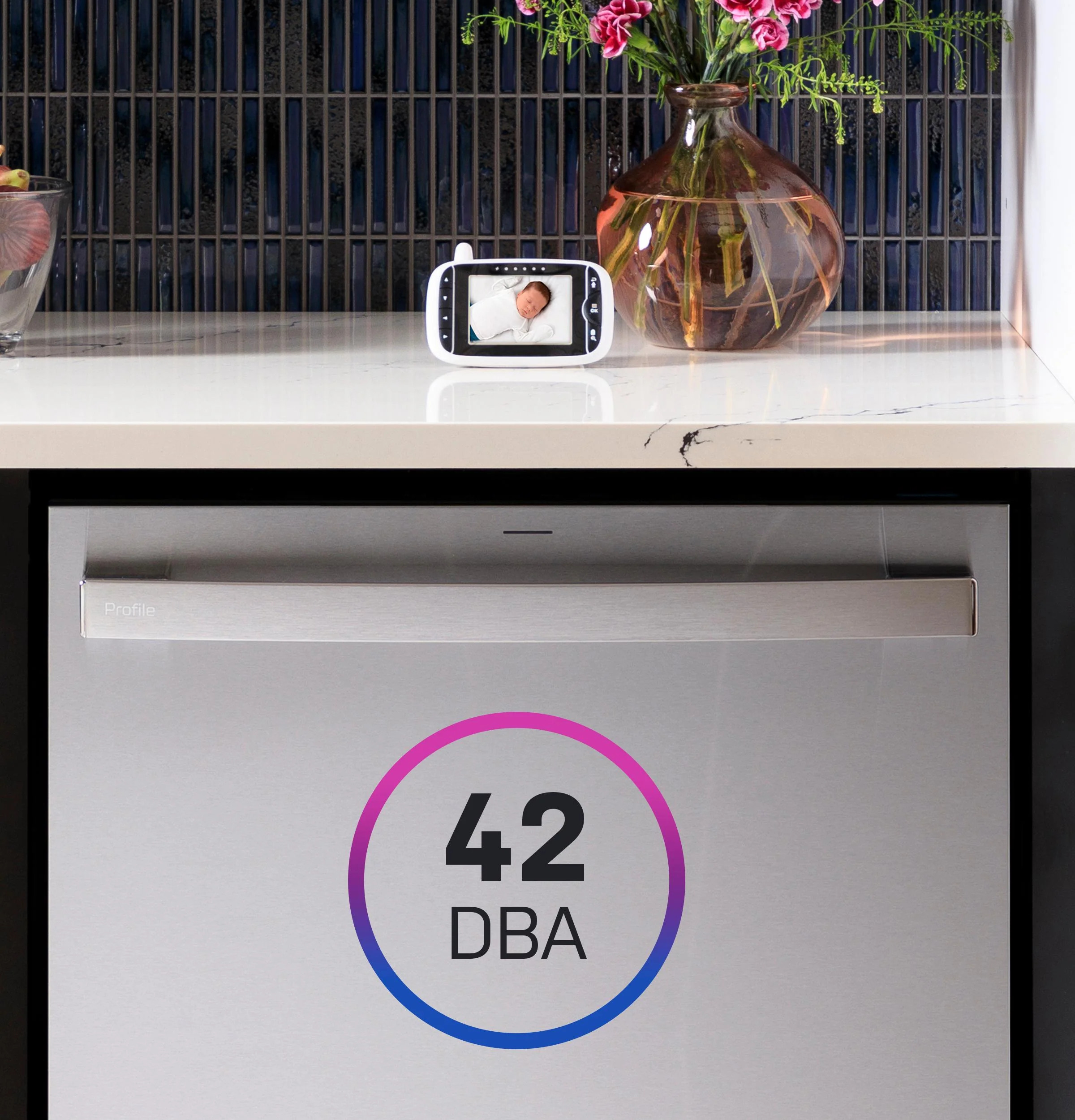 PDT755SYVFS GE Profile™ ENERGY STAR Smart UltraFresh System Dishwasher with Microban™ Antimicrobial Technology with Deep Clean Washing 3rd Rack, 42 dBA - Image 27