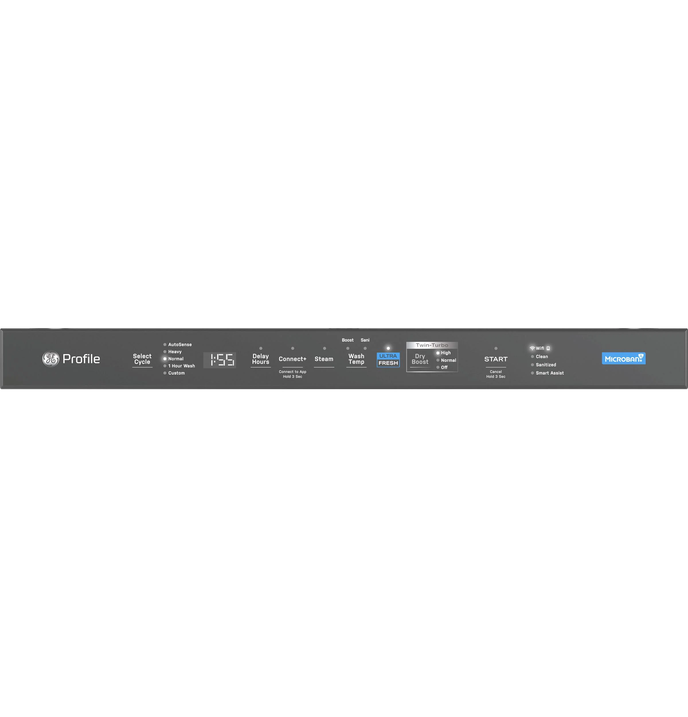 PDT755SYVFS GE Profile™ ENERGY STAR Smart UltraFresh System Dishwasher with Microban™ Antimicrobial Technology with Deep Clean Washing 3rd Rack, 42 dBA - Image 5