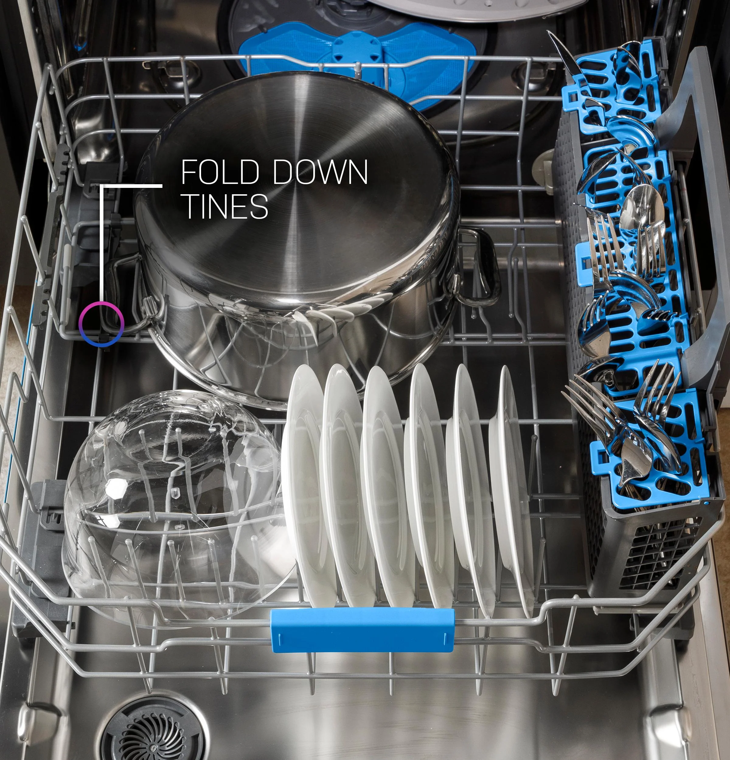PDT795SBVTS GE Profile™ ENERGY STAR Smart UltraFresh System Dishwasher with Microban™ Antimicrobial Technology with Deep Clean Washing 3rd Rack, 39 dBA - Image 31