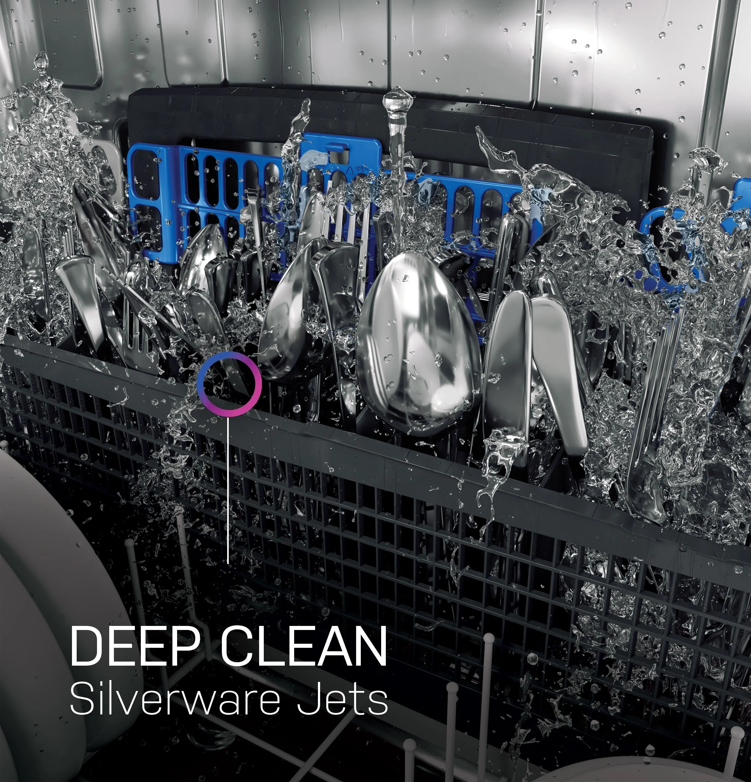 PDT795SYVFS GE Profile™ ENERGY STAR Smart UltraFresh System Dishwasher with Microban™ Antimicrobial Technology with Deep Clean Washing 3rd Rack, 39 dBA - Image 9