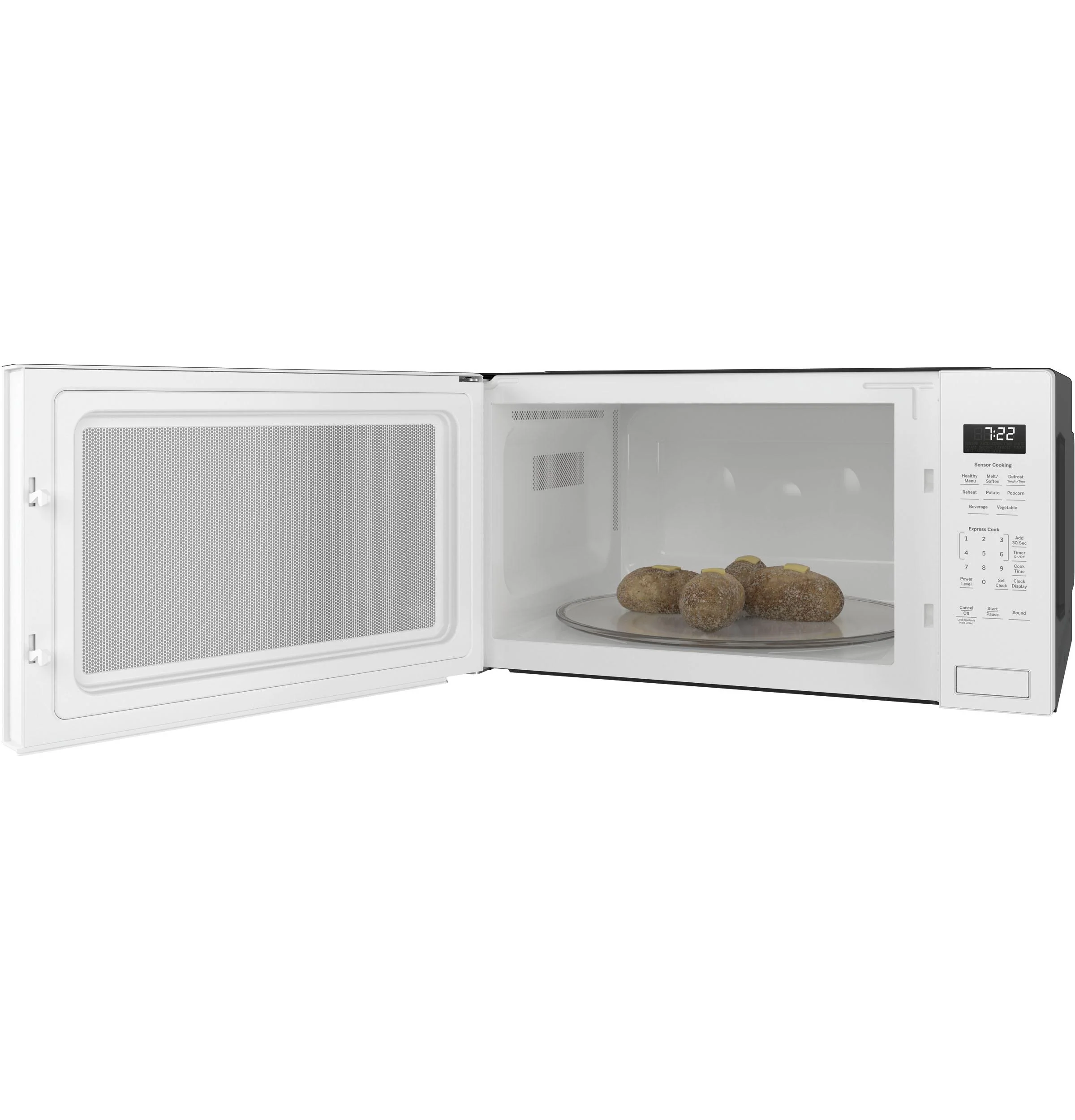 PEB7227DLWW GE Profile™ 2.2 Cu. Ft. Built-In Sensor Microwave Oven - Image 5