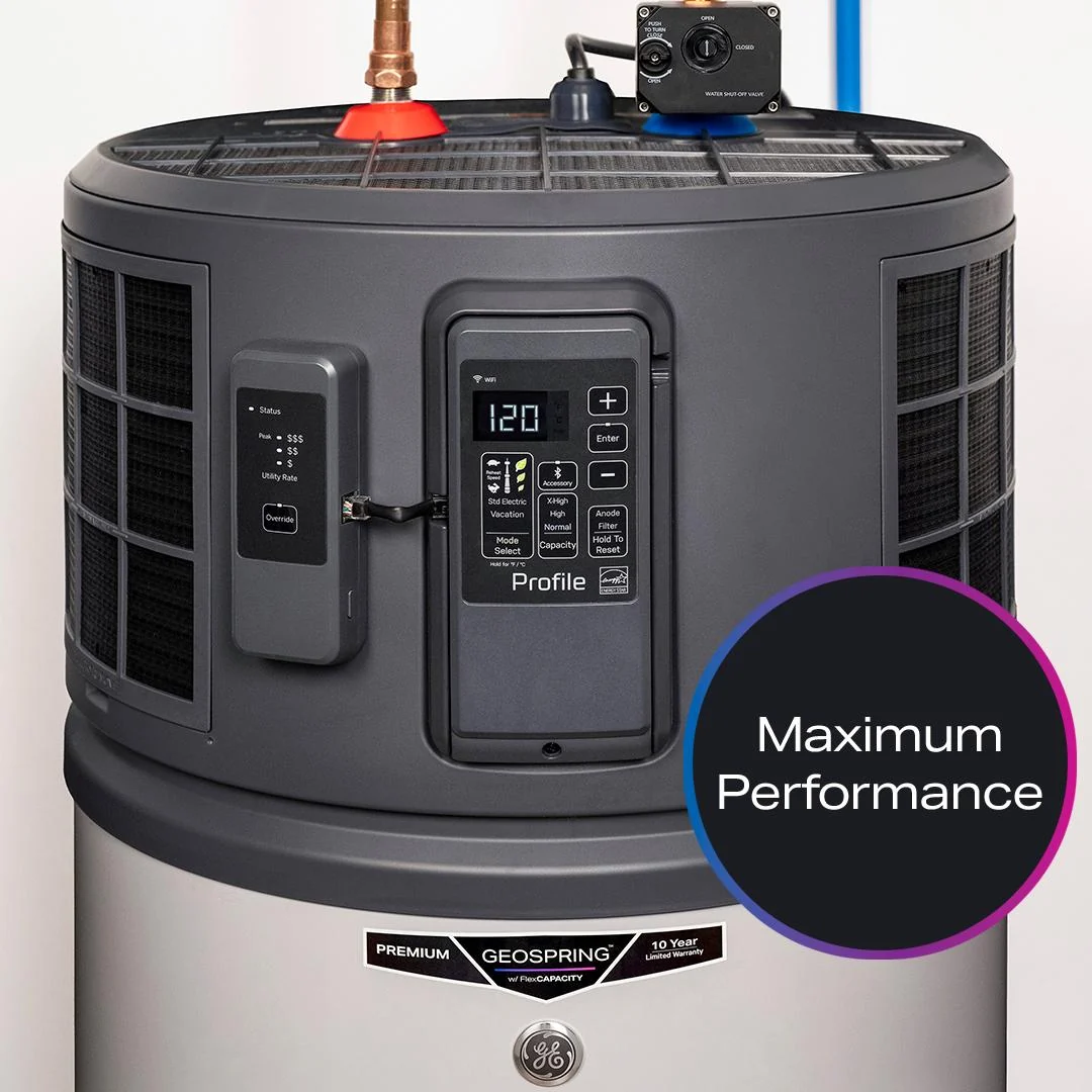 PF50S10FPY GE Profile™ GEOSPRING™ Smart Hybrid Heat Pump Water Heater 50-gallon - 120V - FlexCapacity - Image 12