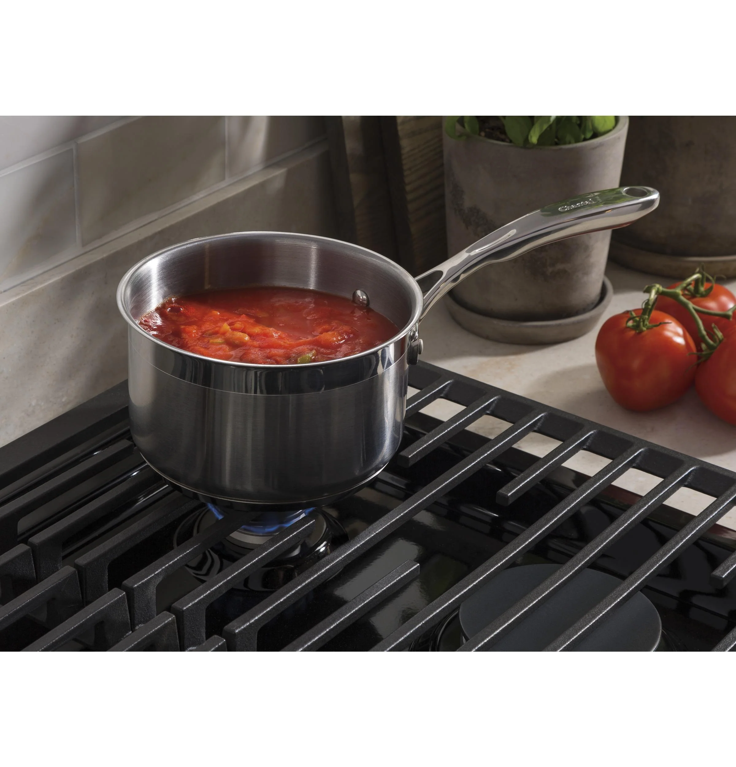 PGP7030DLBB GE Profile™ 30" Built-In Gas Cooktop with 5 Burners - Image 4