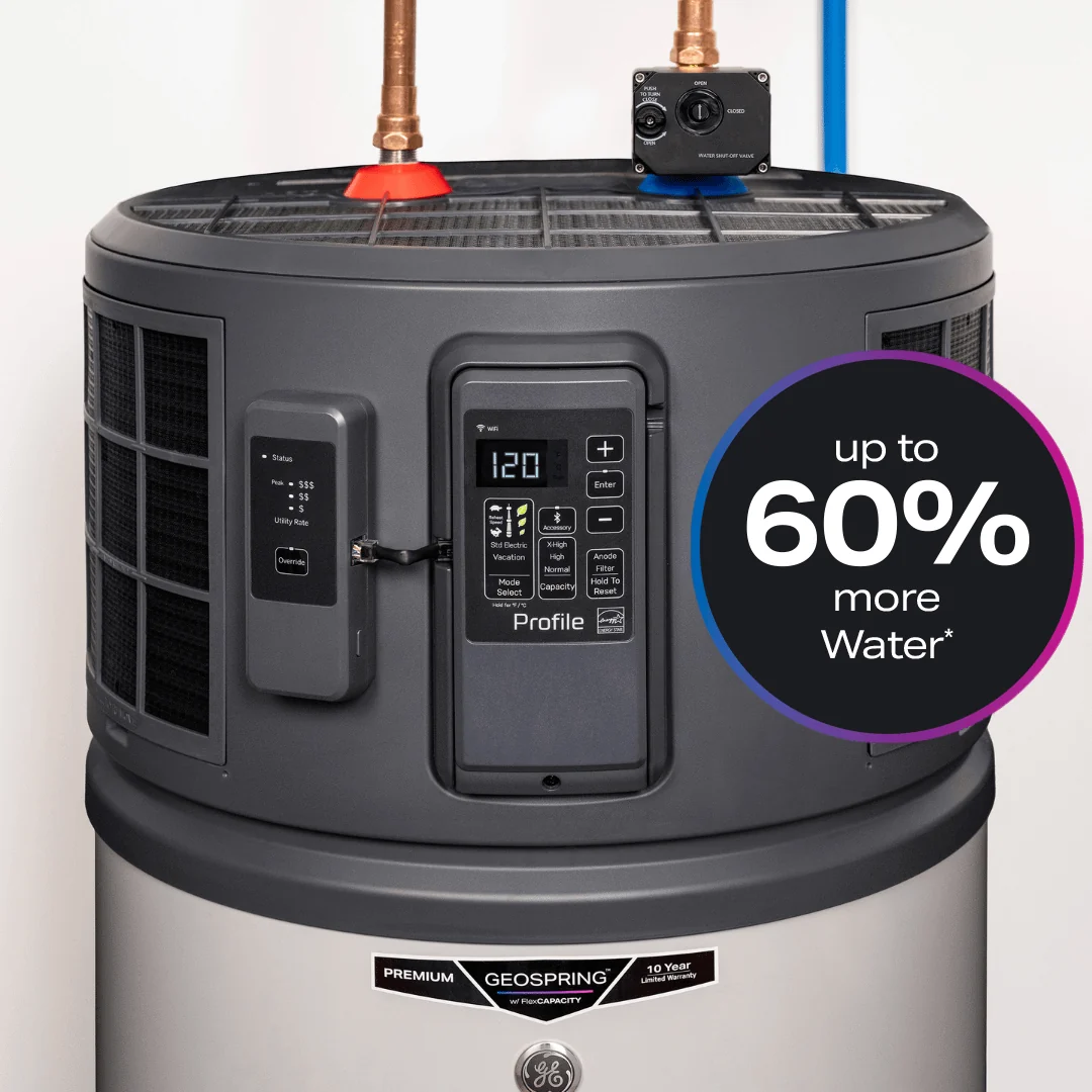 PH40S10BPY GE Profile™ GEOSPRING™ Smart Hybrid Heat Pump Water Heater 40-gallon - 240V - FlexCapacity - Image 5
