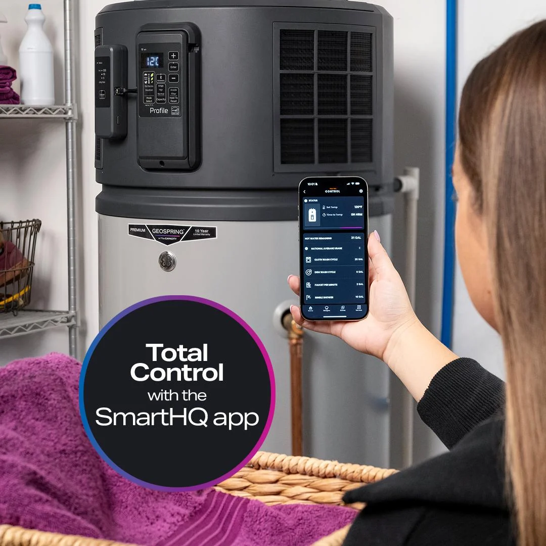 PH40S10BPY GE Profile™ GEOSPRING™ Smart Hybrid Heat Pump Water Heater 40-gallon - 240V - FlexCapacity - Image 8