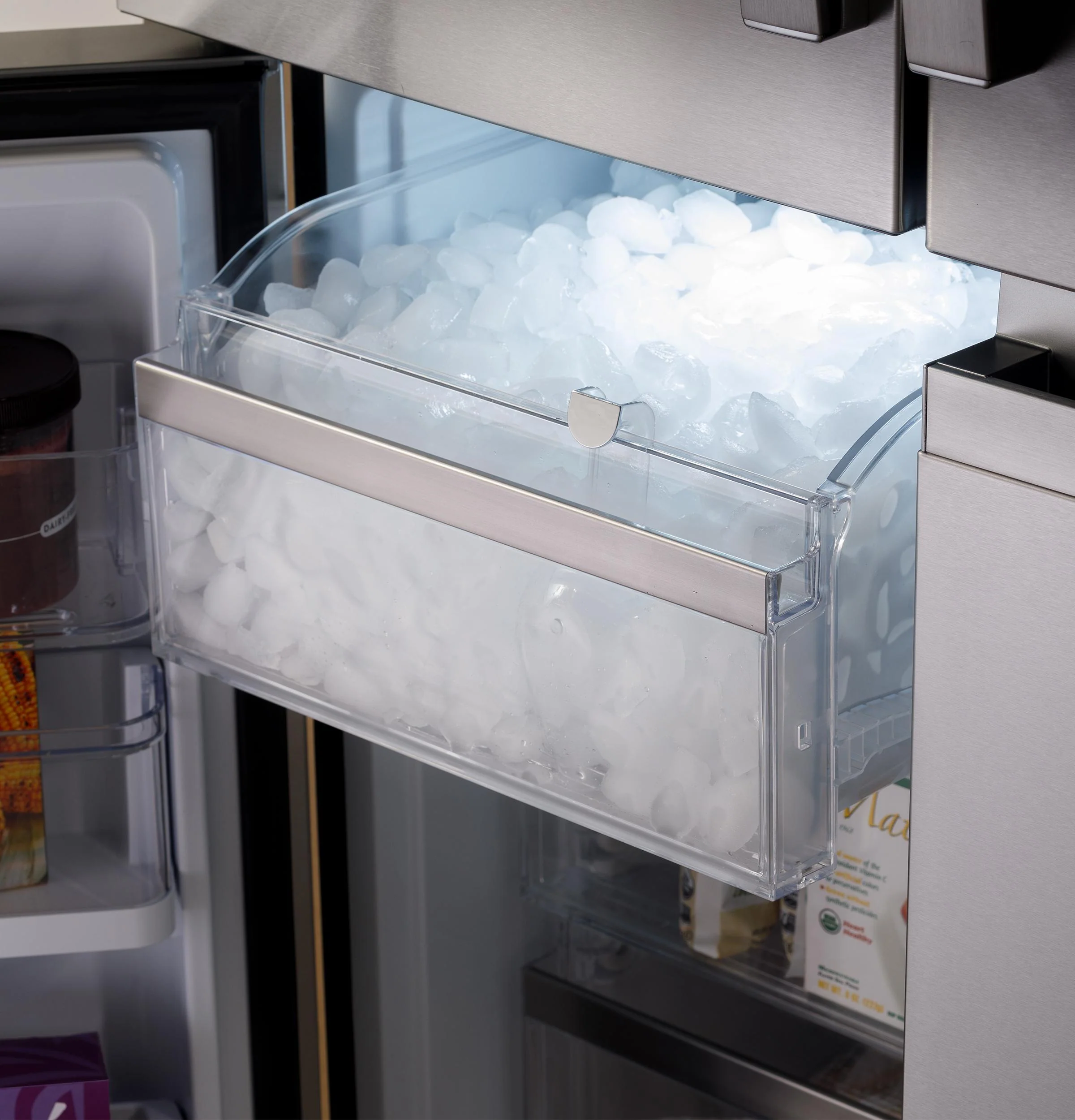 PHD23BYWFS GE Profile™ ENERGY STAR® 22.9 Cu. Ft. Counter-Depth Quad-Door Refrigerator with Dual-Dispense AutoFill Pitcher and Door in Door - Image 33