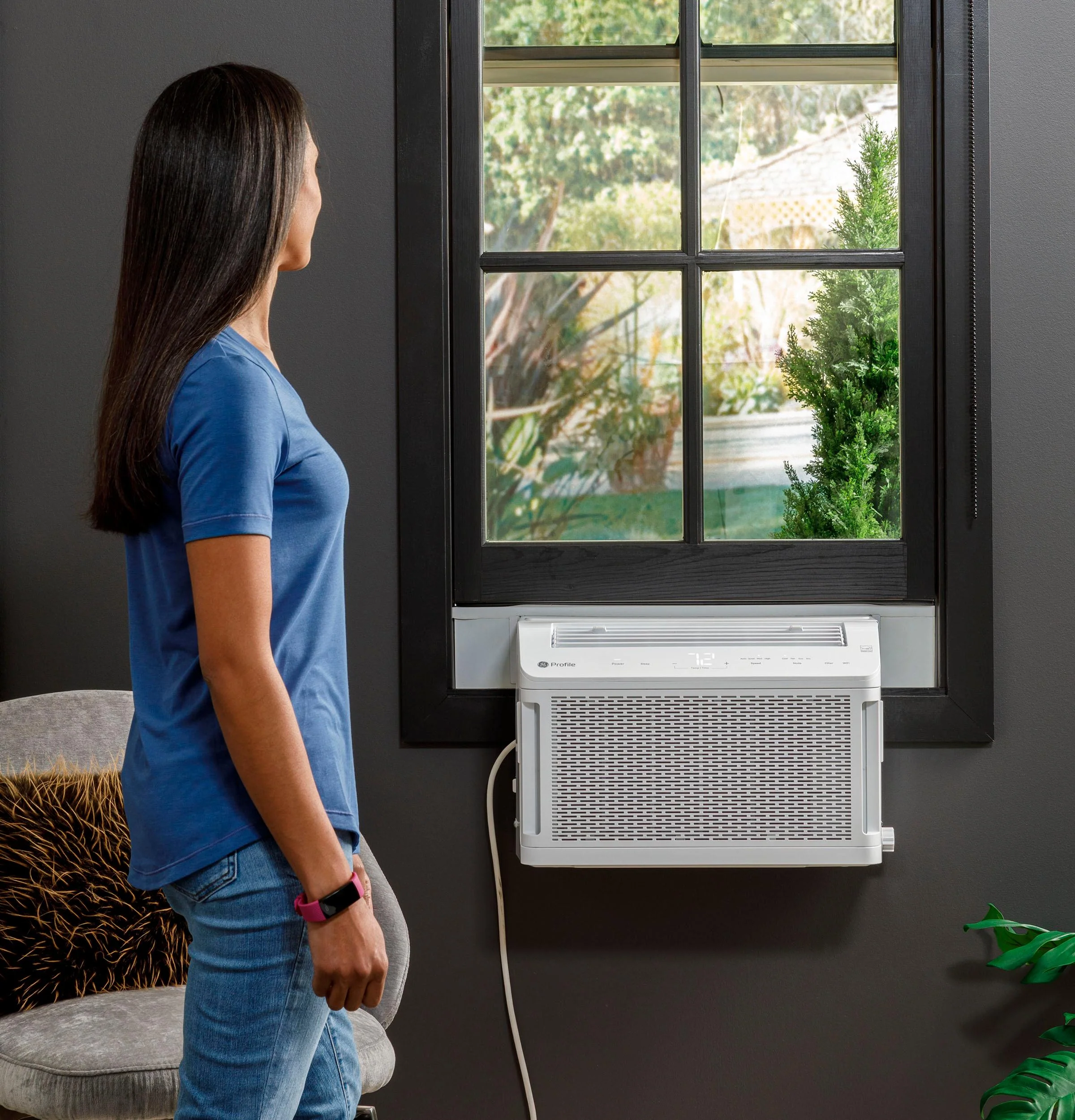 PHNT12CC GE Profile ClearView™ ENERGY STAR® 12,200 BTU Inverter Smart Ultra Quiet Window Air Conditioner for Large Rooms up to 550 sq. ft. - Image 12