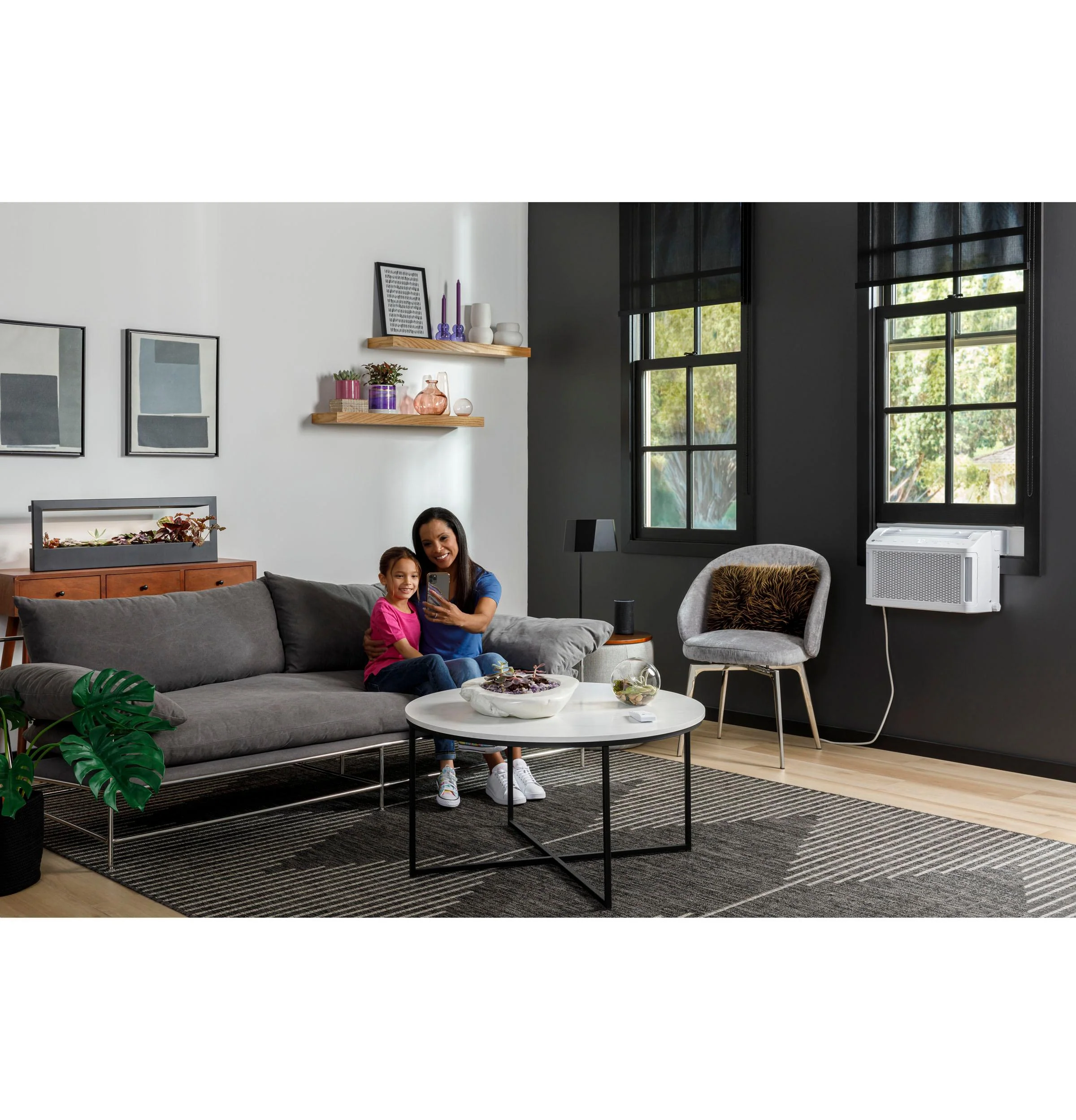 PHNT12CC GE Profile ClearView™ ENERGY STAR® 12,200 BTU Inverter Smart Ultra Quiet Window Air Conditioner for Large Rooms up to 550 sq. ft. - Image 3