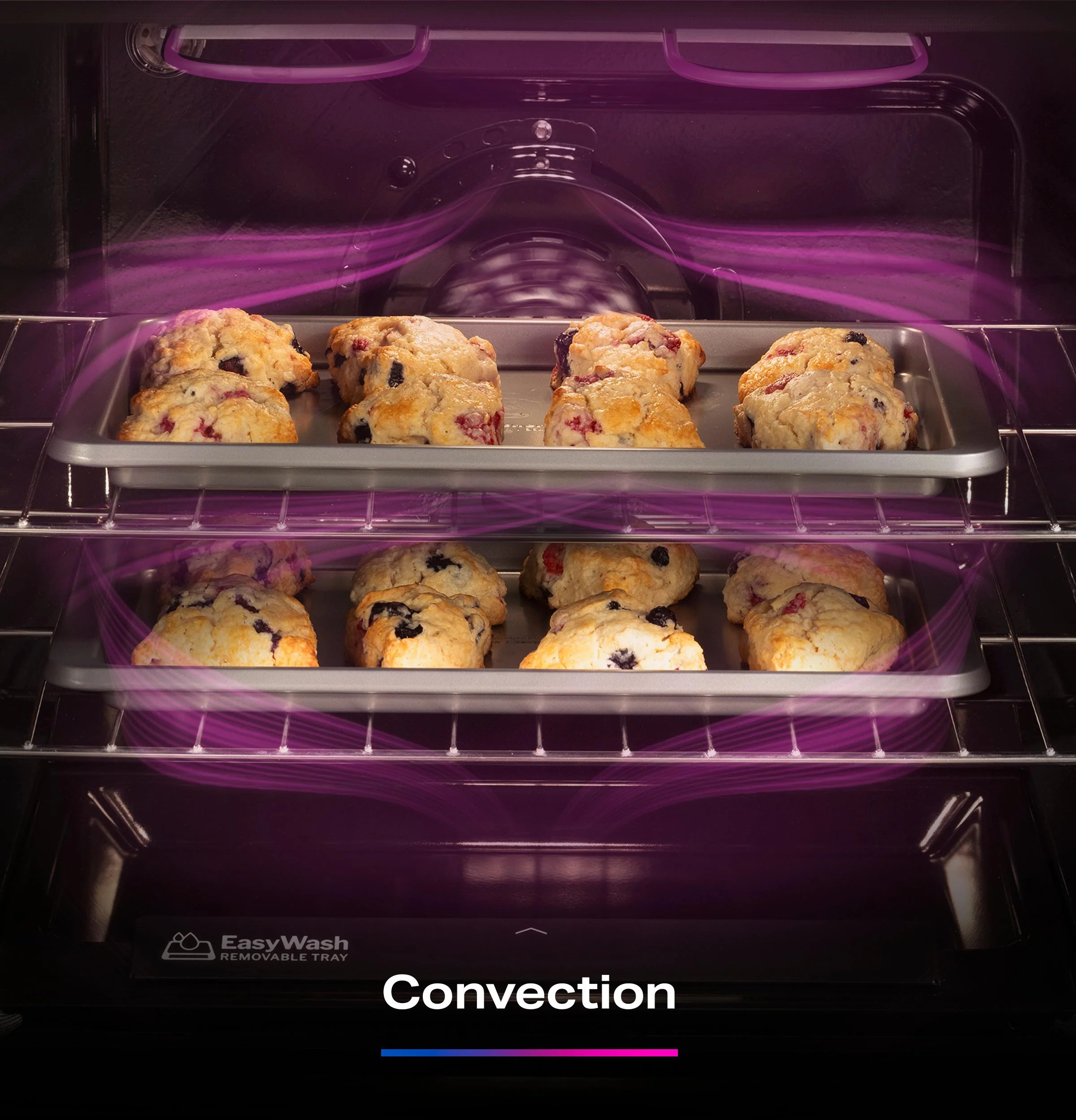 PHS700AYFS GE Profile™ ENERGY STAR® 30" Smart Slide-In Induction and Convection Range with No Preheat Air Fry and EasyWash™ Oven Tray - Image 19