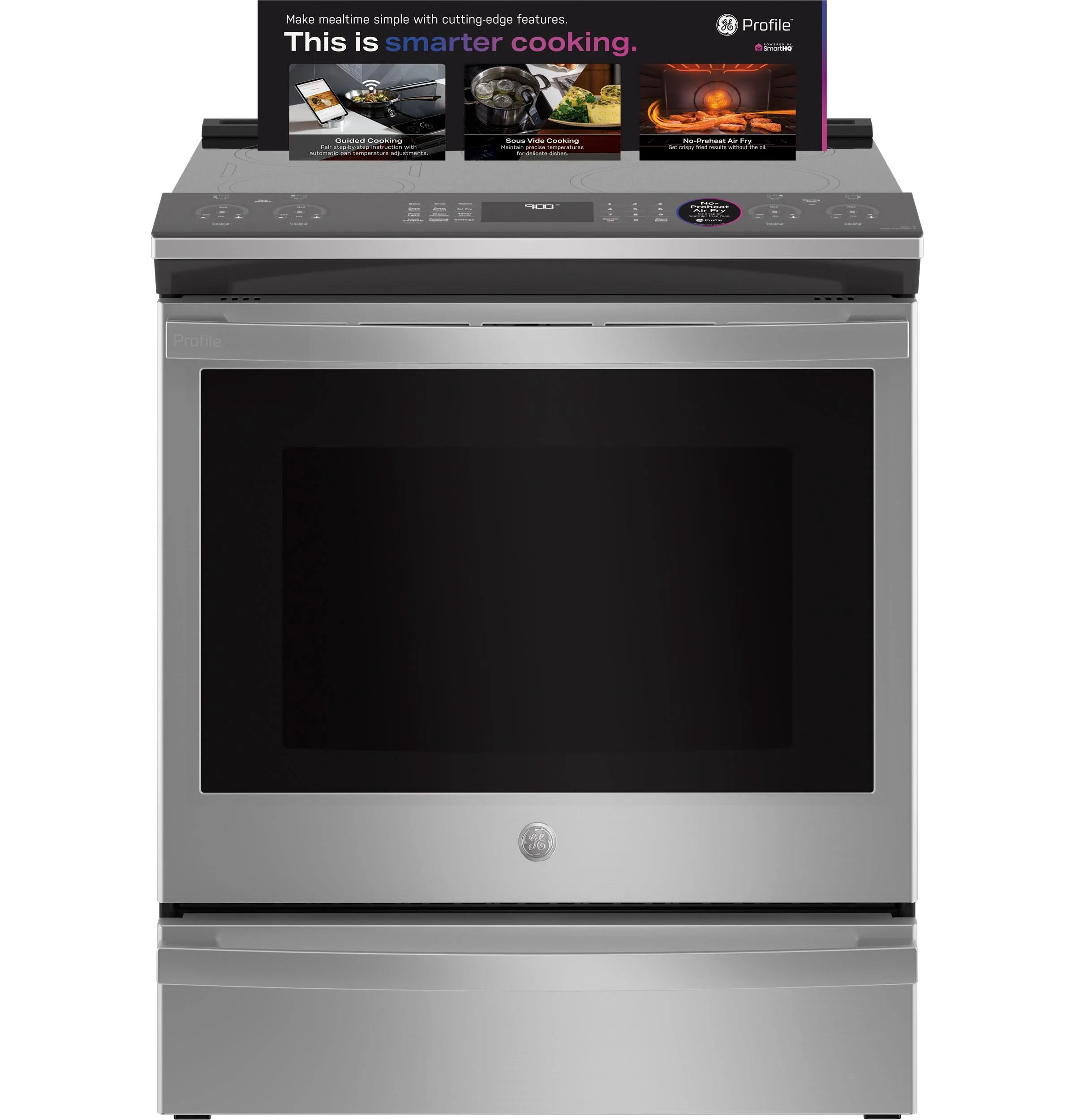 PHS93EYPFS GE Profile™ ENERGY STAR® 30" Smart Slide-In Fingerprint Resistant Front-Control Induction and Convection Range with No Preheat Air Fry - Image 19