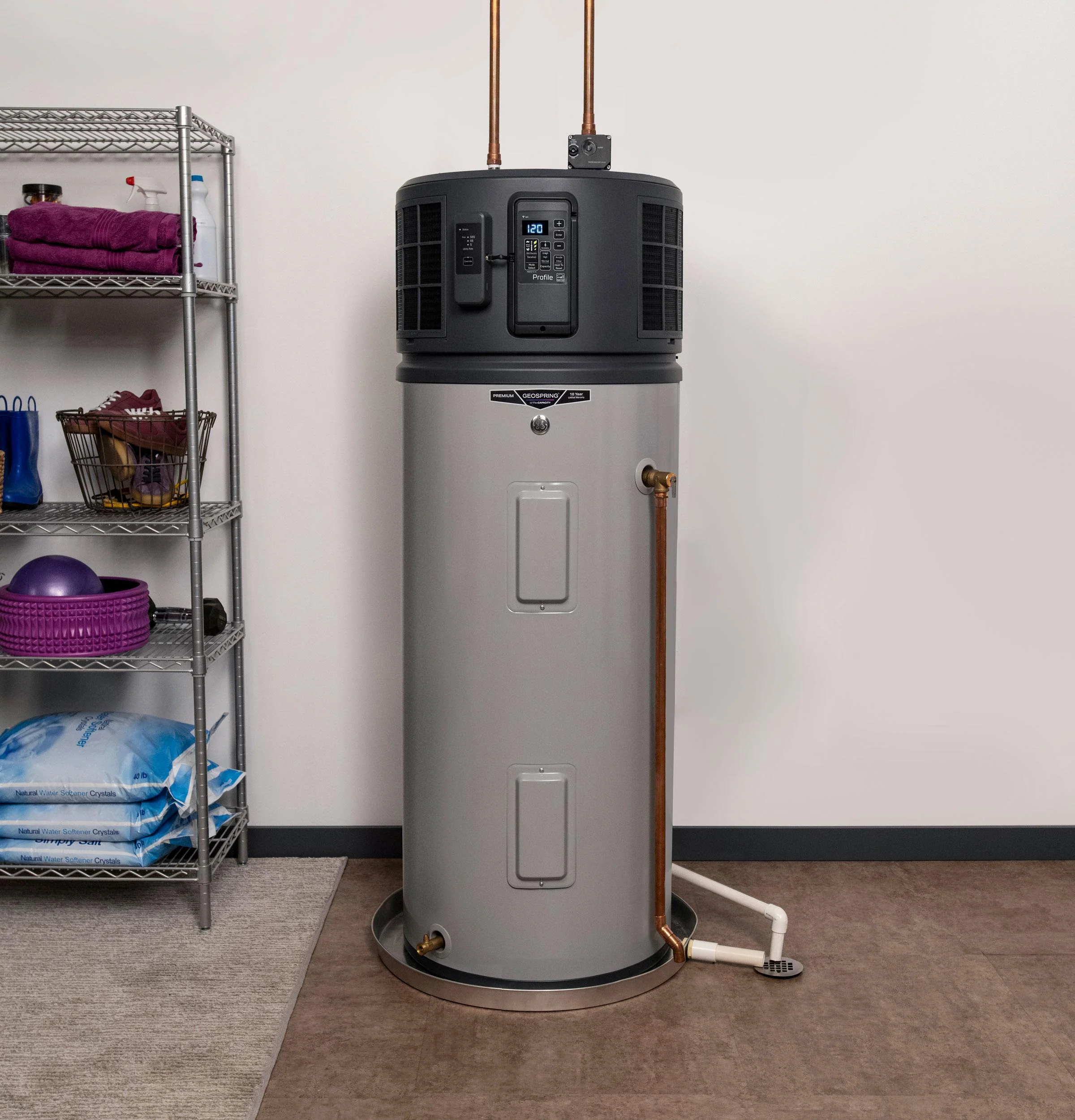 PK50S10FNY GE Profile™ GEOSPRING™ Smart Hybrid Heat Pump Water Heater 50-gallon - 240V - Canada Only - Image 2