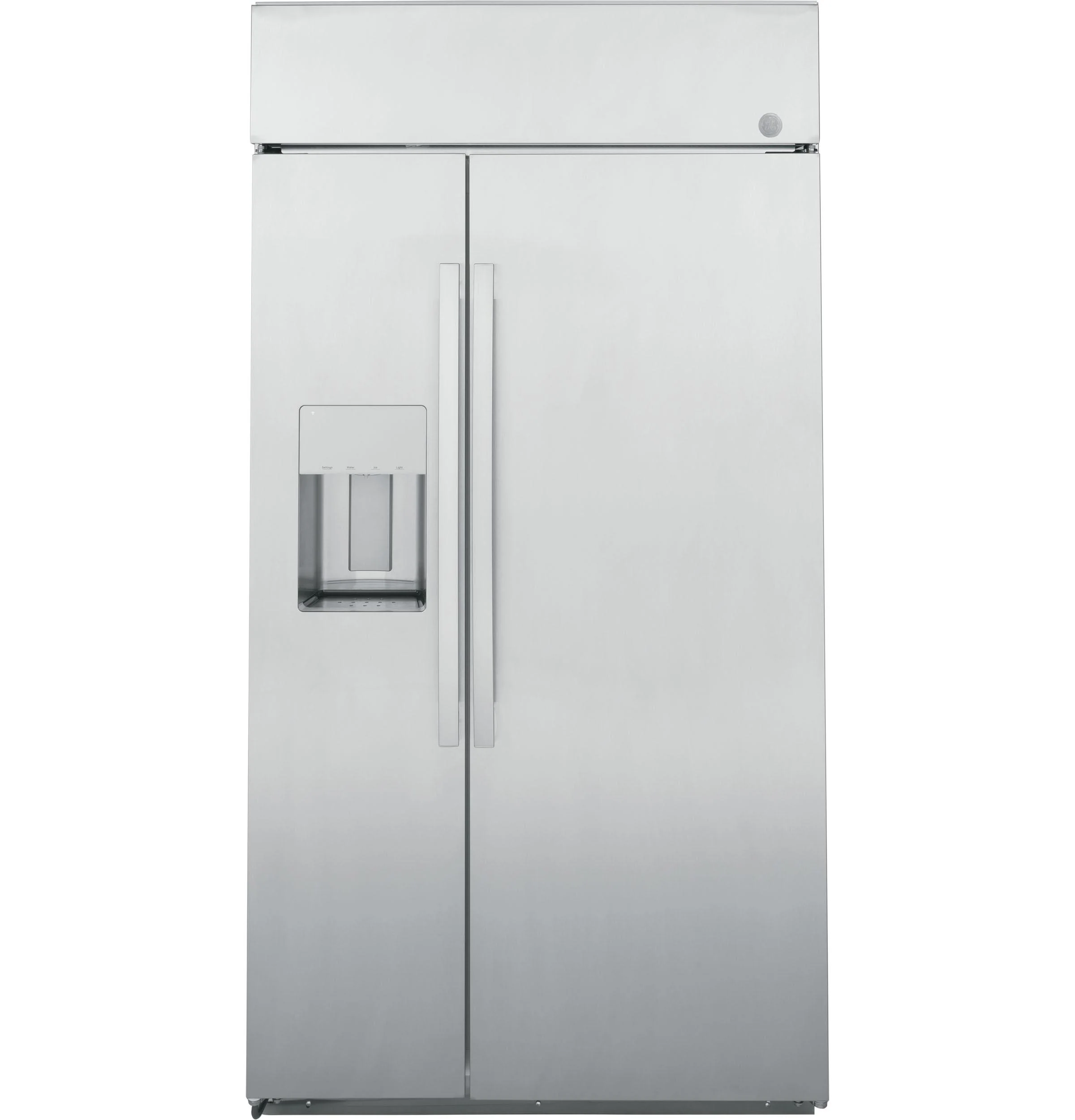 PSB48YSRSS GE Profile™ Series 48" Smart Built-In Side-by-Side Refrigerator with Dispenser