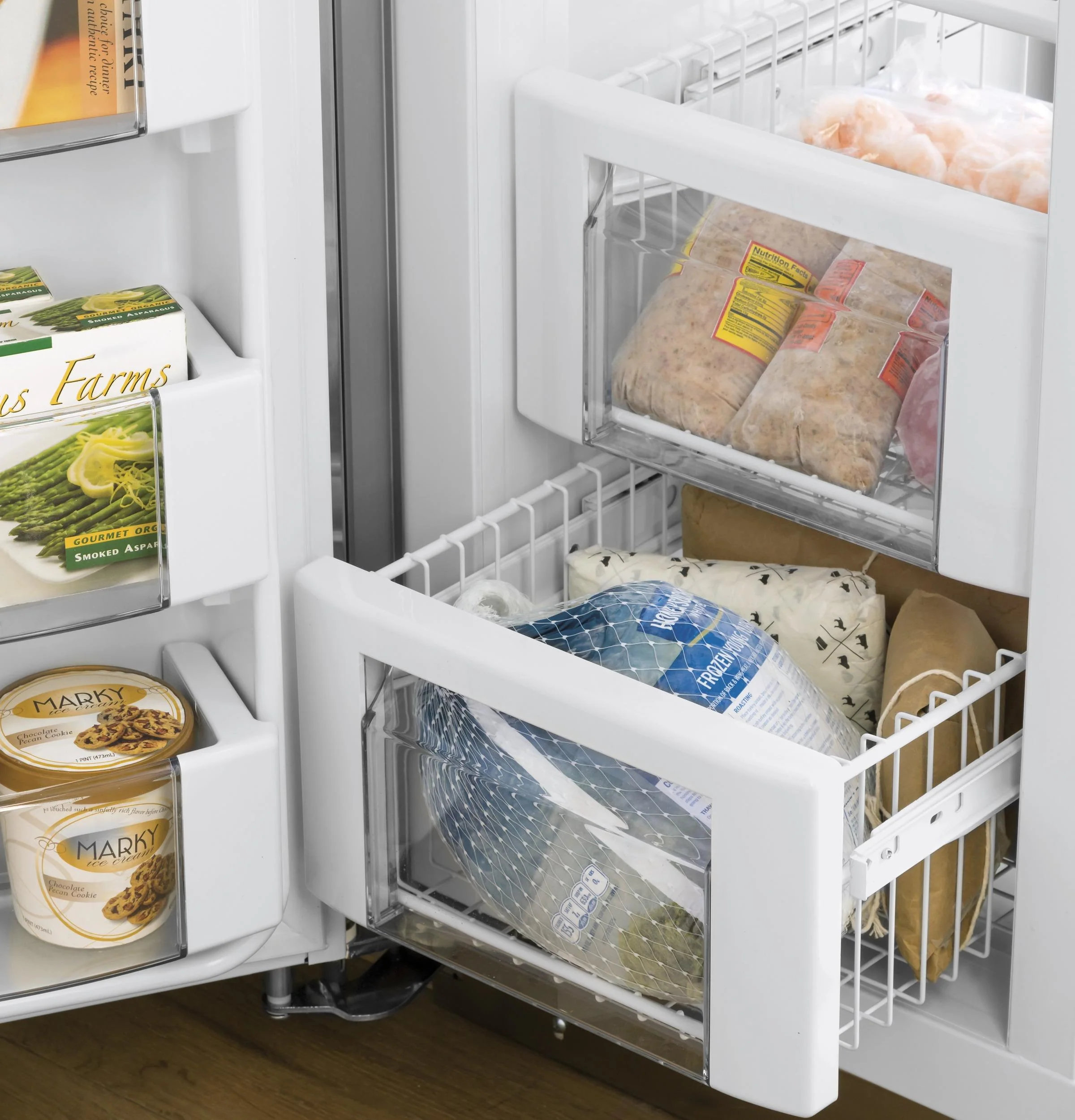 PSB48YSRSS GE Profile™ Series 48" Smart Built-In Side-by-Side Refrigerator with Dispenser - Image 8