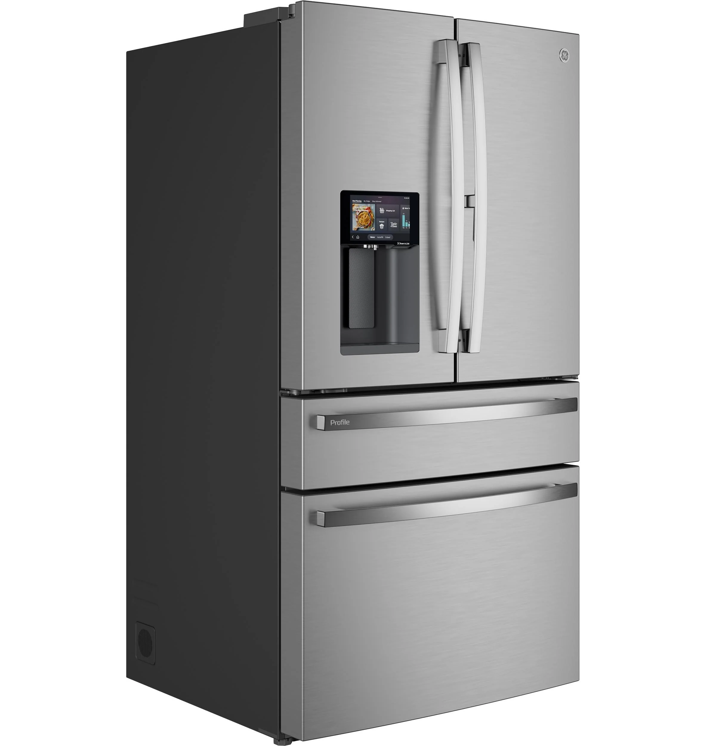 PVD28HYYFS GE Profile™ ENERGY STAR® 27.9 Cu. Ft. Smart 4-Door French-Door Refrigerator with Kitchen Assistant™ - Image 3