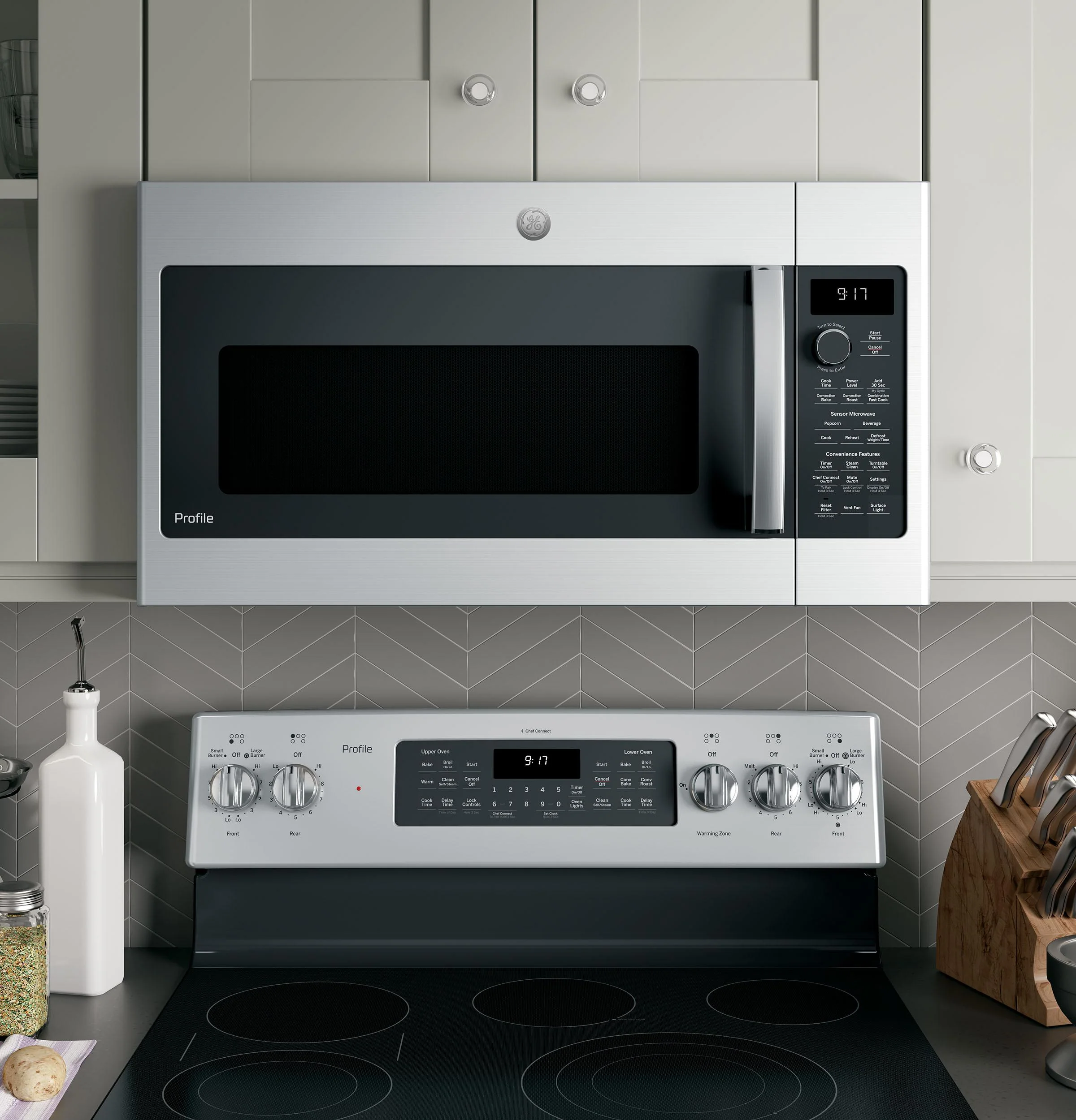 PVM9179SKSS GE Profile™ 1.7 Cu. Ft. Convection Over-the-Range Microwave Oven - Image 6