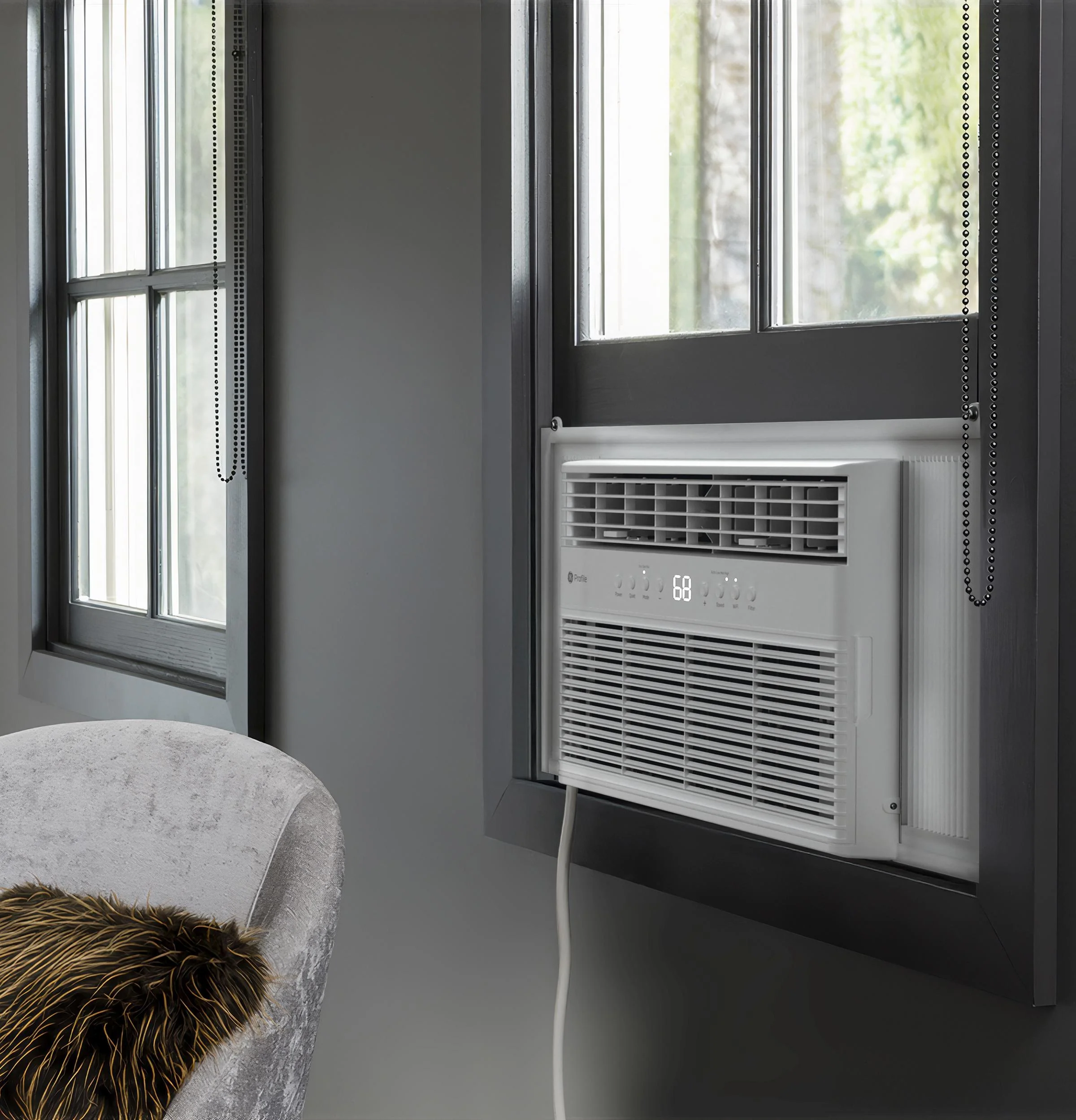 PWJV12WWF GE Profile™ 12,000 BTU Inverter Smart Ultra Quiet Window Air Conditioner for Medium Rooms up to 550 sq. ft. - Image 6