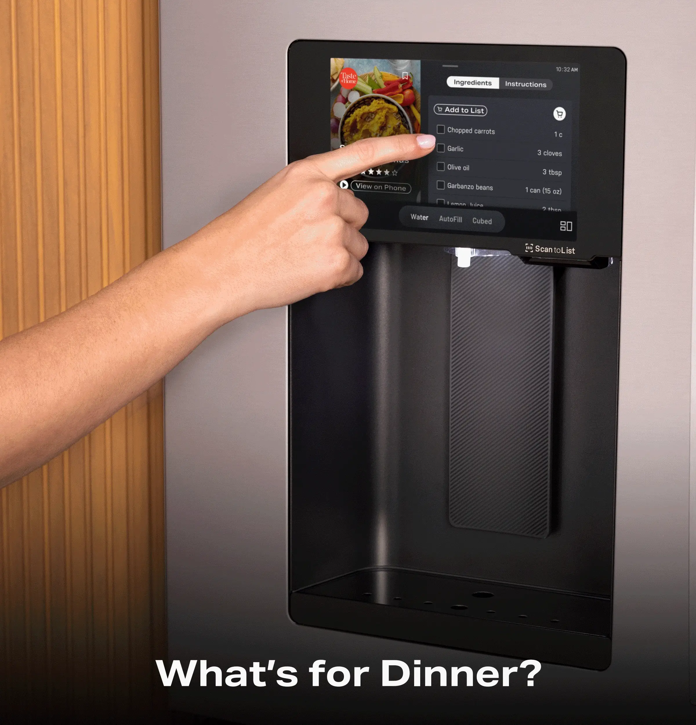 PXD22HYYFS GE Profile™ ENERGY STAR® 22.4 Cu. Ft. Smart Counter-Depth 4-Door French-Door Refrigerator with Kitchen Assistant™ - Image 26