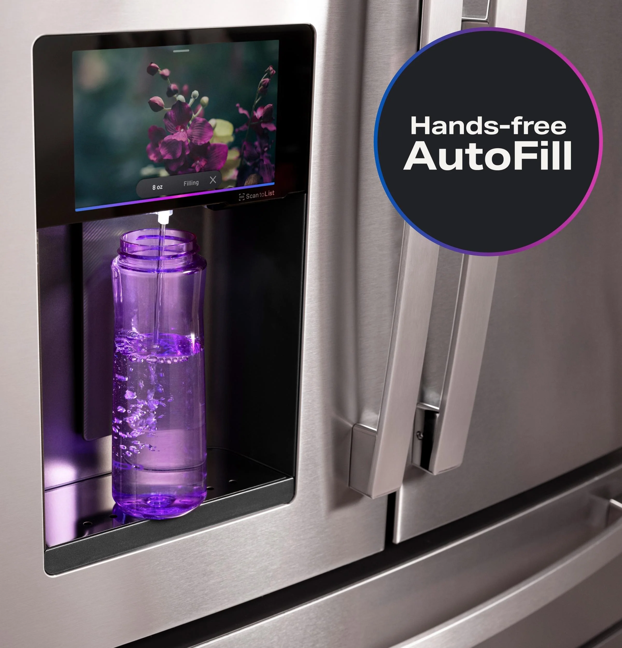 PXD22HYYFS GE Profile™ ENERGY STAR® 22.4 Cu. Ft. Smart Counter-Depth 4-Door French-Door Refrigerator with Kitchen Assistant™ - Image 28