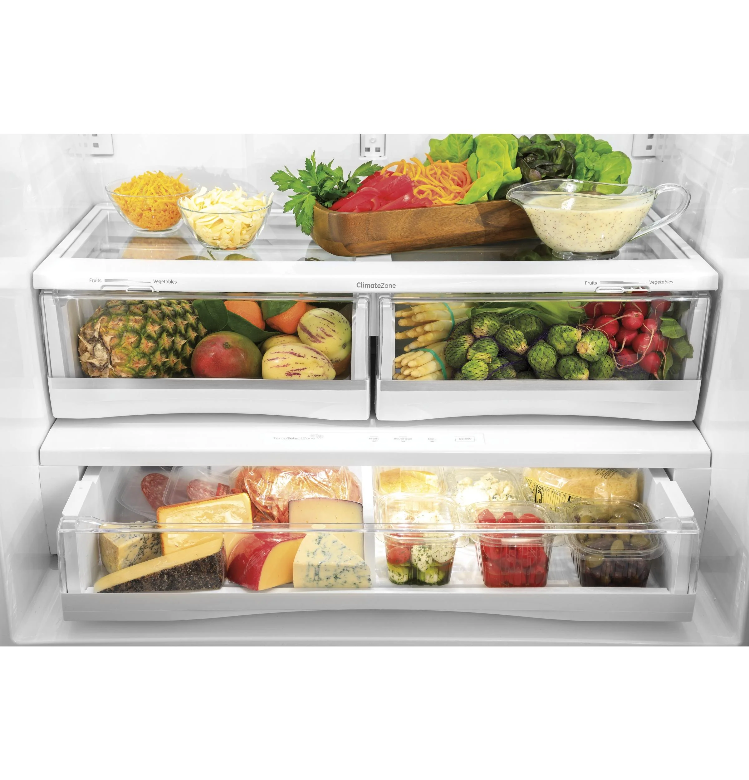 GE Profile™ Series ENERGY STAR® 22.1 Cu. Ft. Smart Counter-Depth Fingerprint Resistant French-Door Refrigerator with Keurig® K-Cup® Brewing System - Image 19