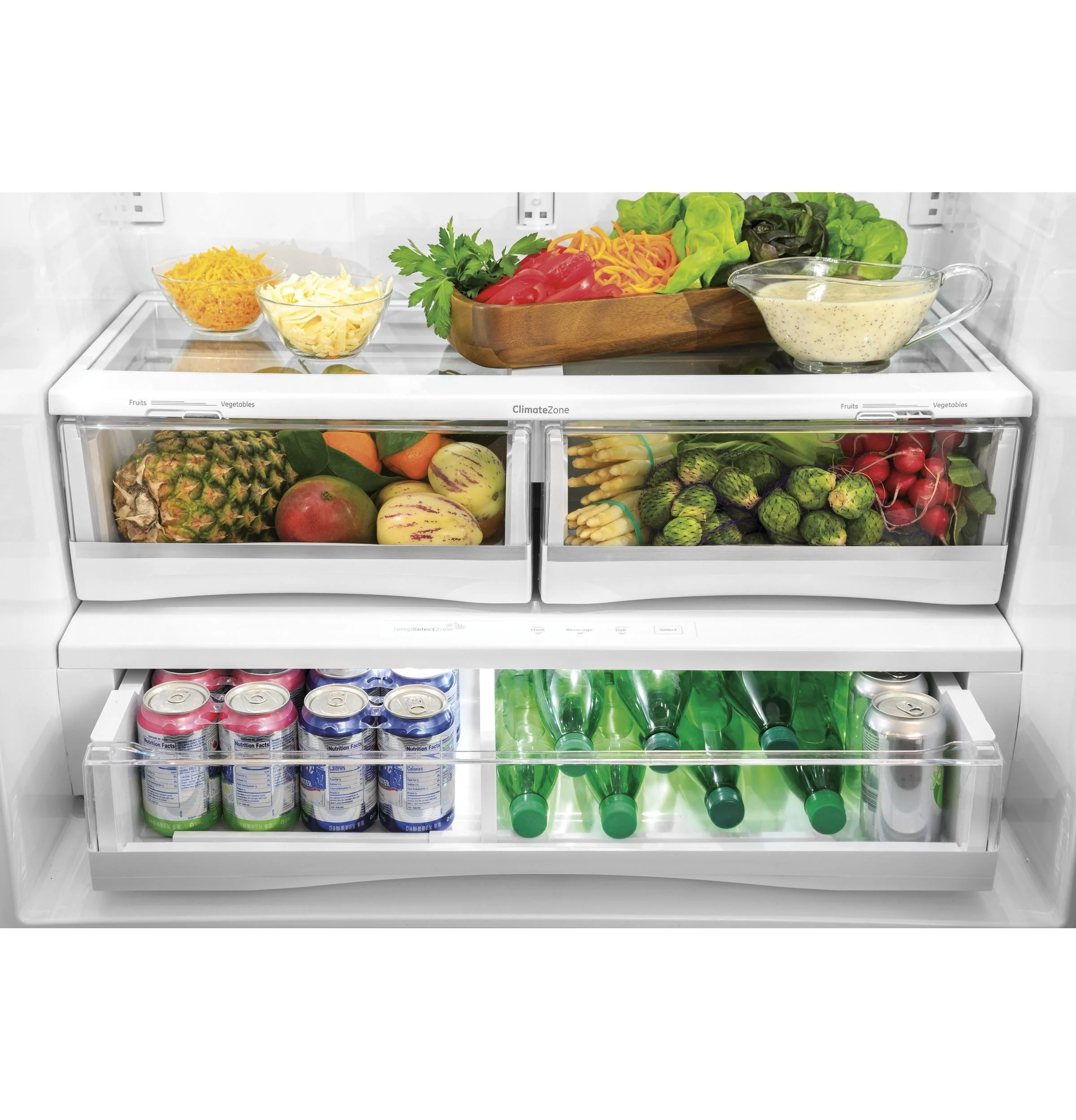 GE Profile™ Series ENERGY STAR® 22.1 Cu. Ft. Smart Counter-Depth Fingerprint Resistant French-Door Refrigerator with Keurig® K-Cup® Brewing System - Image 23