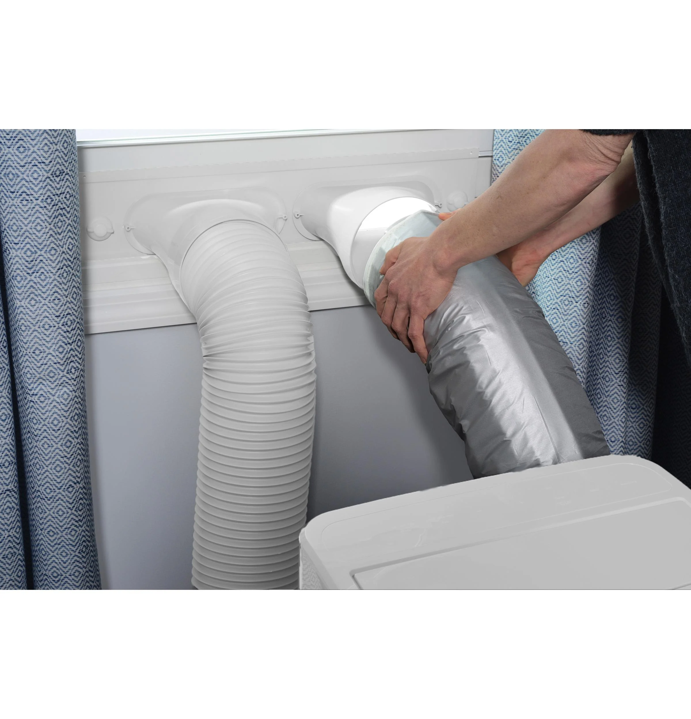 Ge Appliances RAP02W Portable AC Dual Hose Conversion Kit - Image 3