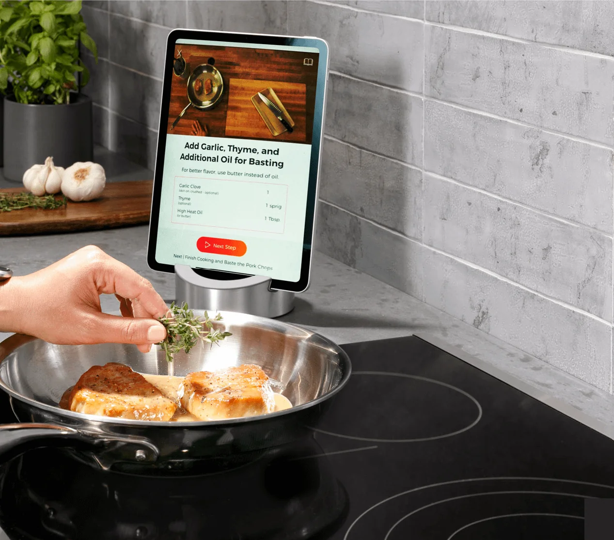 Ge Appliances UXSMTPAN1VSS SmartChef 11" Pan by Hestan Cue - Image 5